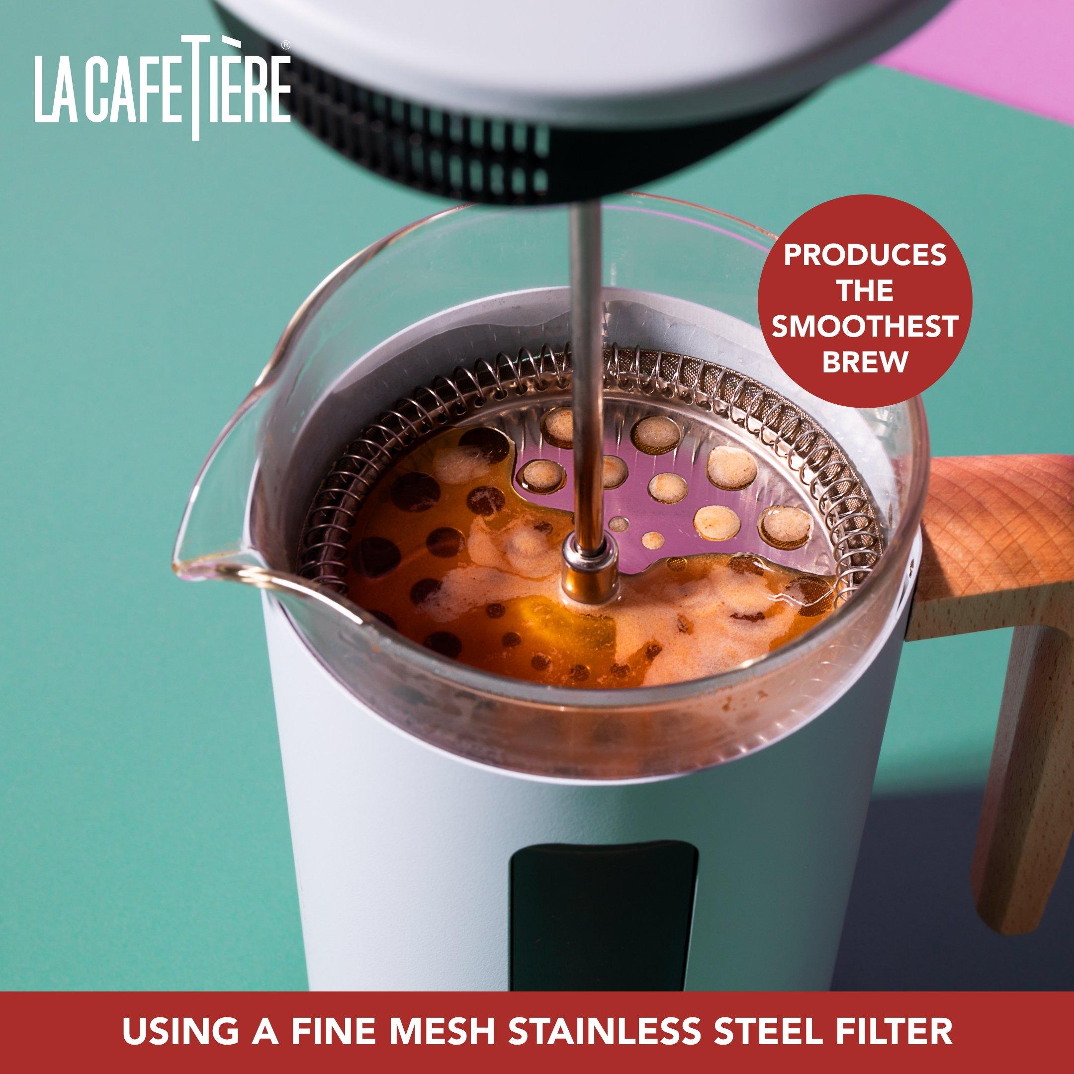 Blue - La Cafetiere - La Cafetiere Pisa 8 Cup Cafetiere In Sky Blue - 5