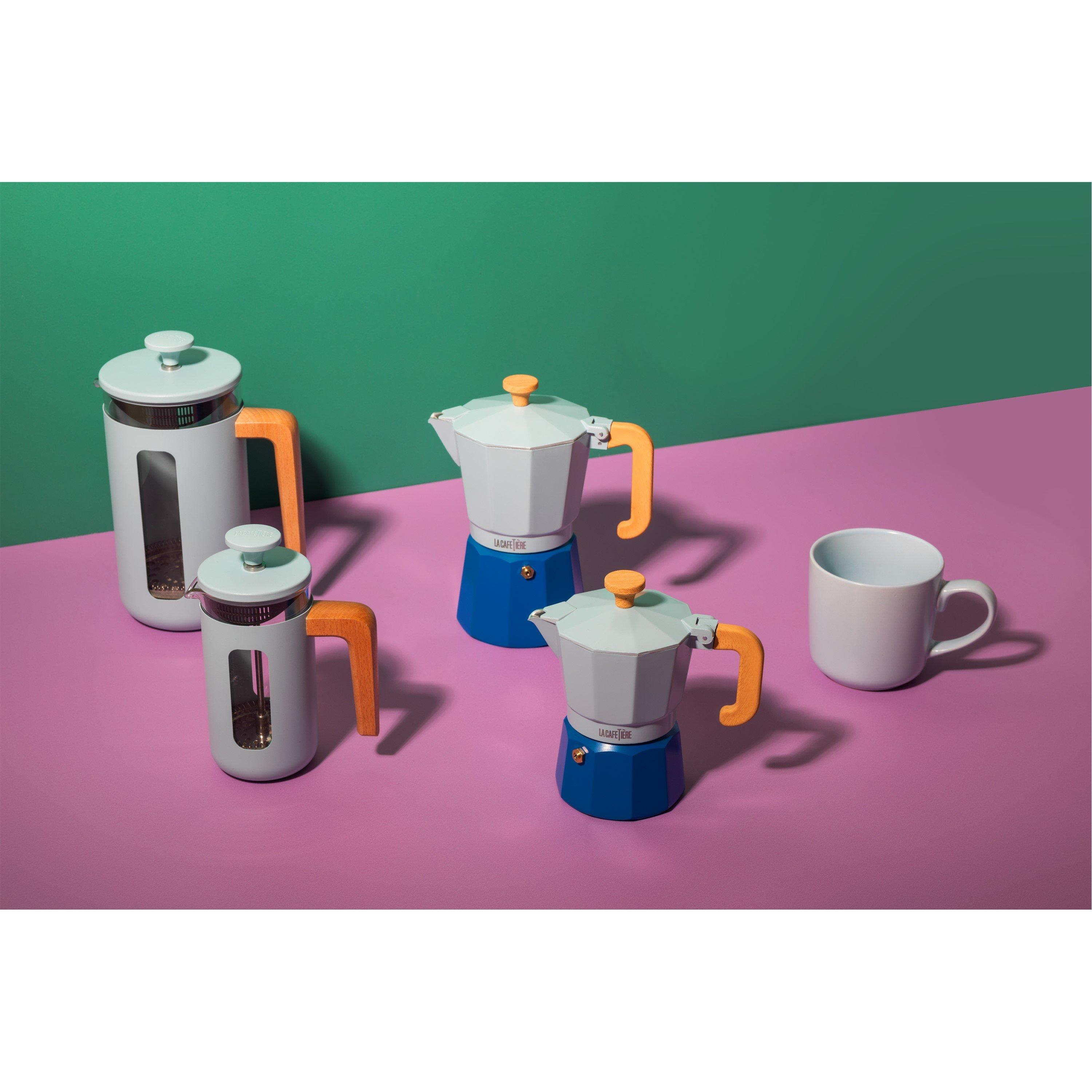 Blue - La Cafetiere - La Cafetiere Pisa 8 Cup Cafetiere In Sky Blue - 8
