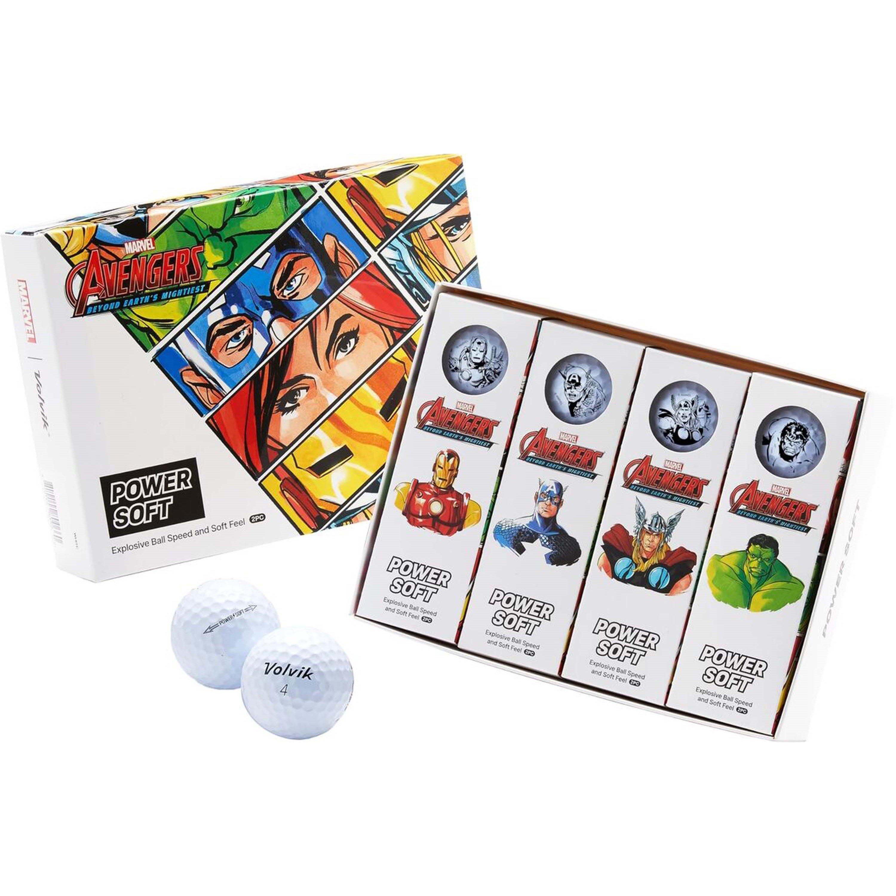 Volvik VIVID Marvel Golf Ball Gift Sets