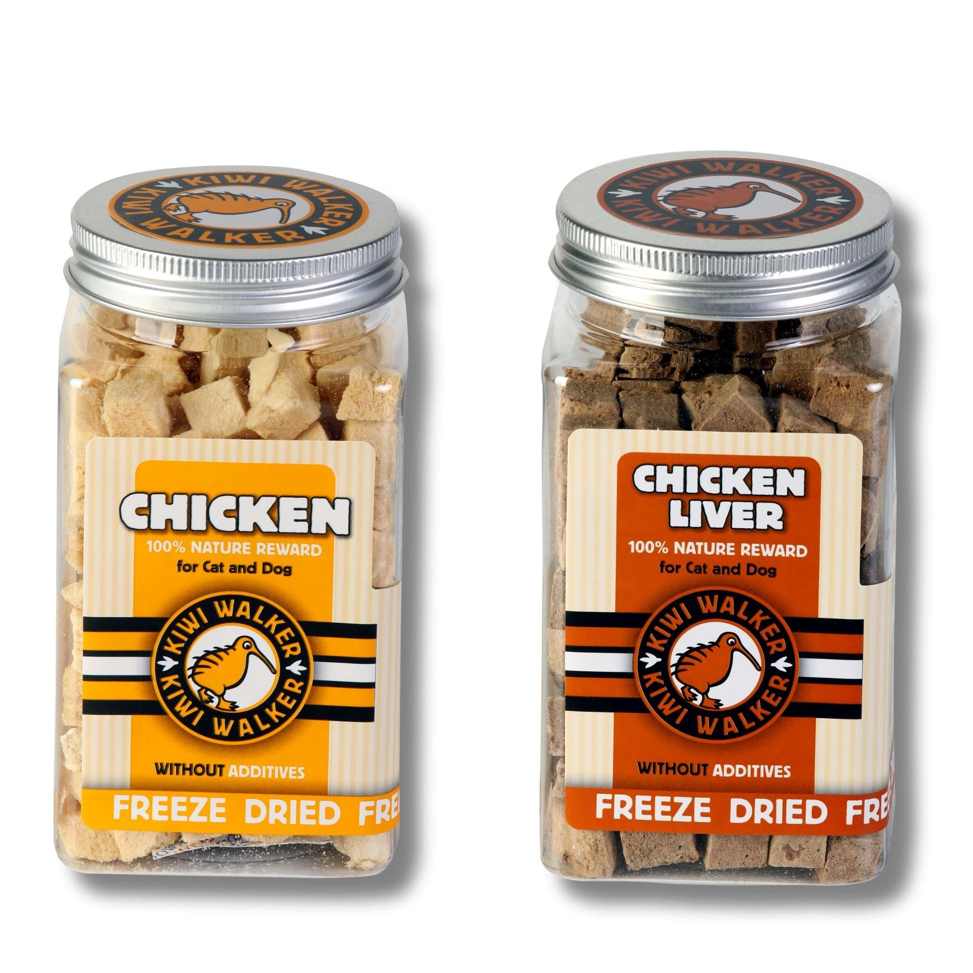 Multi - Kiwi Walker - Freeze Dried Chicken And Chicken Liver Treats - 1