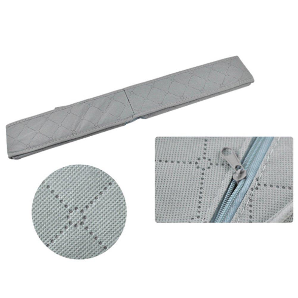 Grey - LIFE IDEAS - 2x Clothes Organizer Storage Box Set - 6