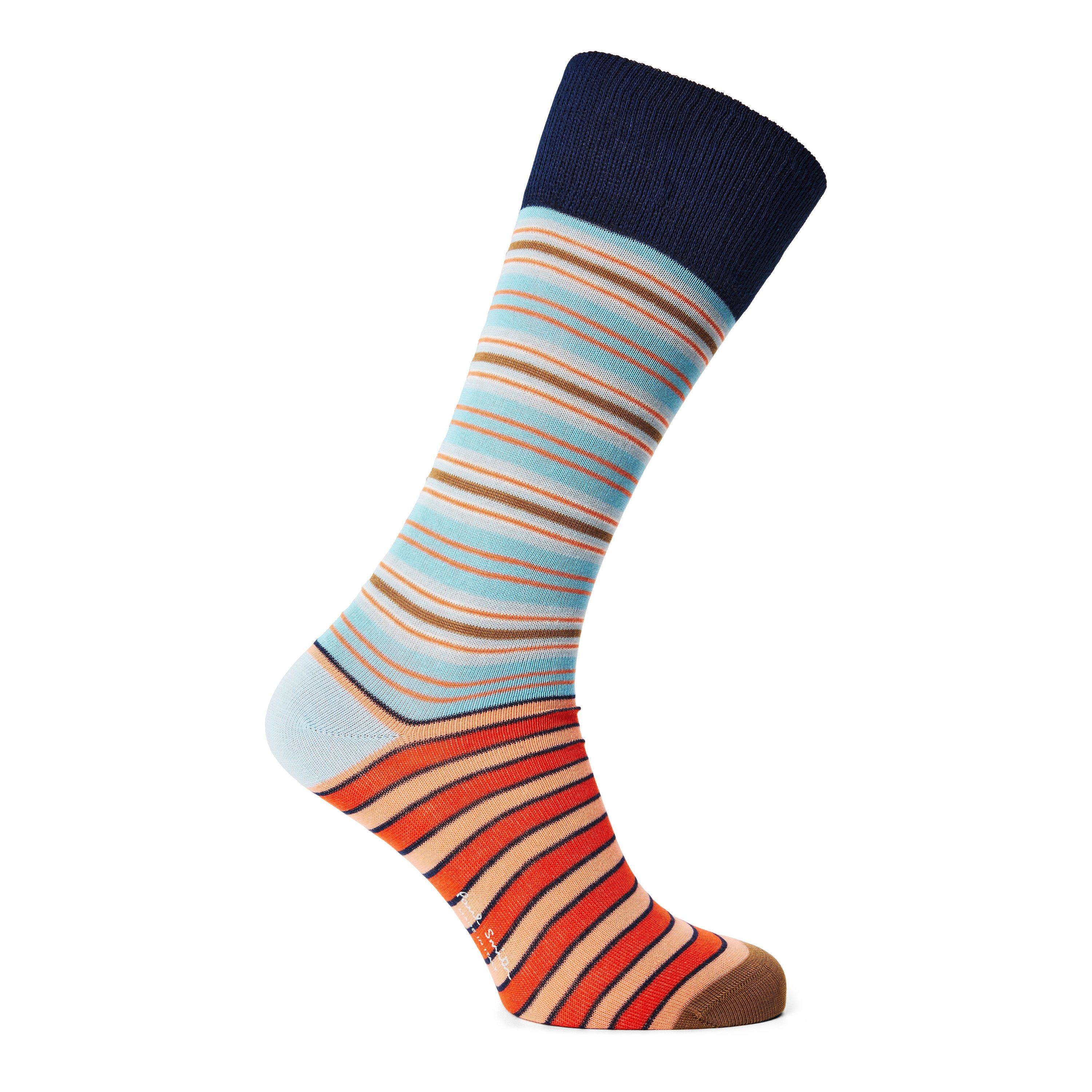 Paul Smith | Men's Stripe Cotton Crew Socks | Sports Direct