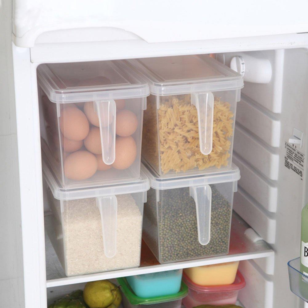 Clear - LIFE IDEAS - 8pcs Refrigerator Food Storage Container - 1