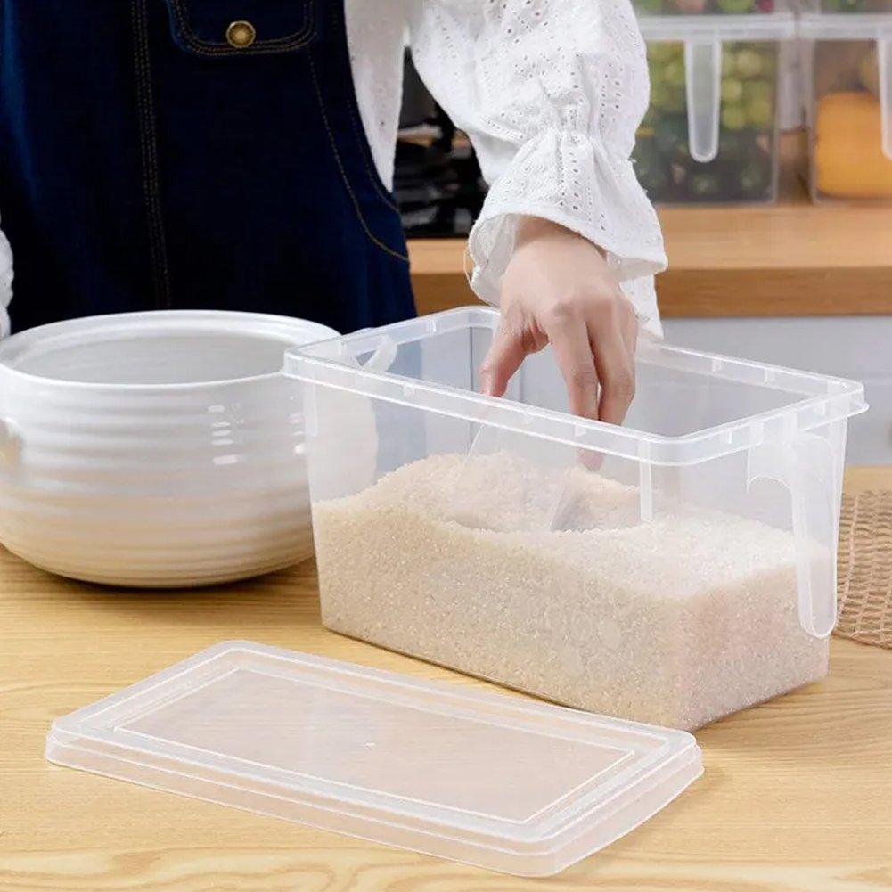 Clear - LIFE IDEAS - 8pcs Refrigerator Food Storage Container - 9
