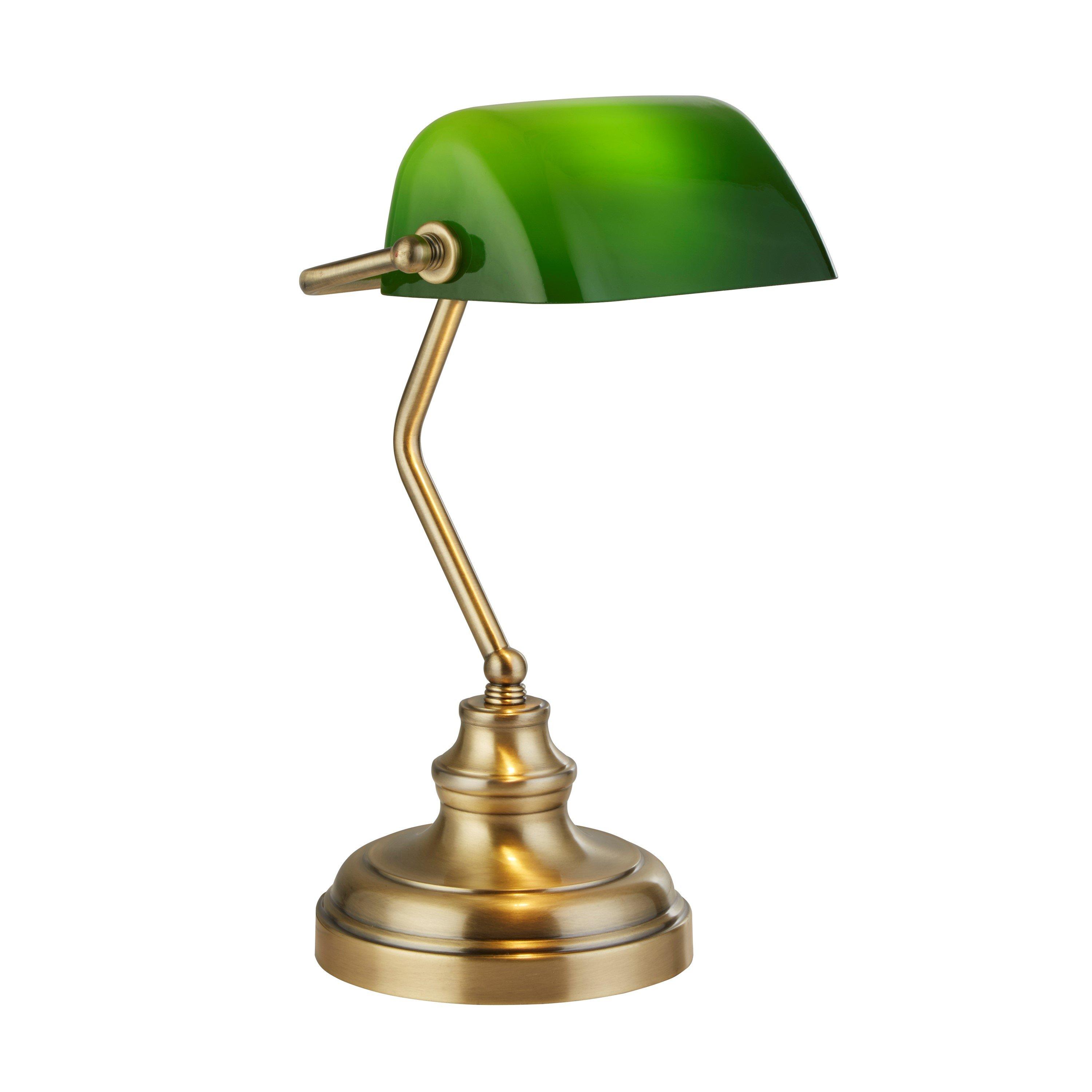 Antique - Lighting Collection - Bankers Table Lamp - 2