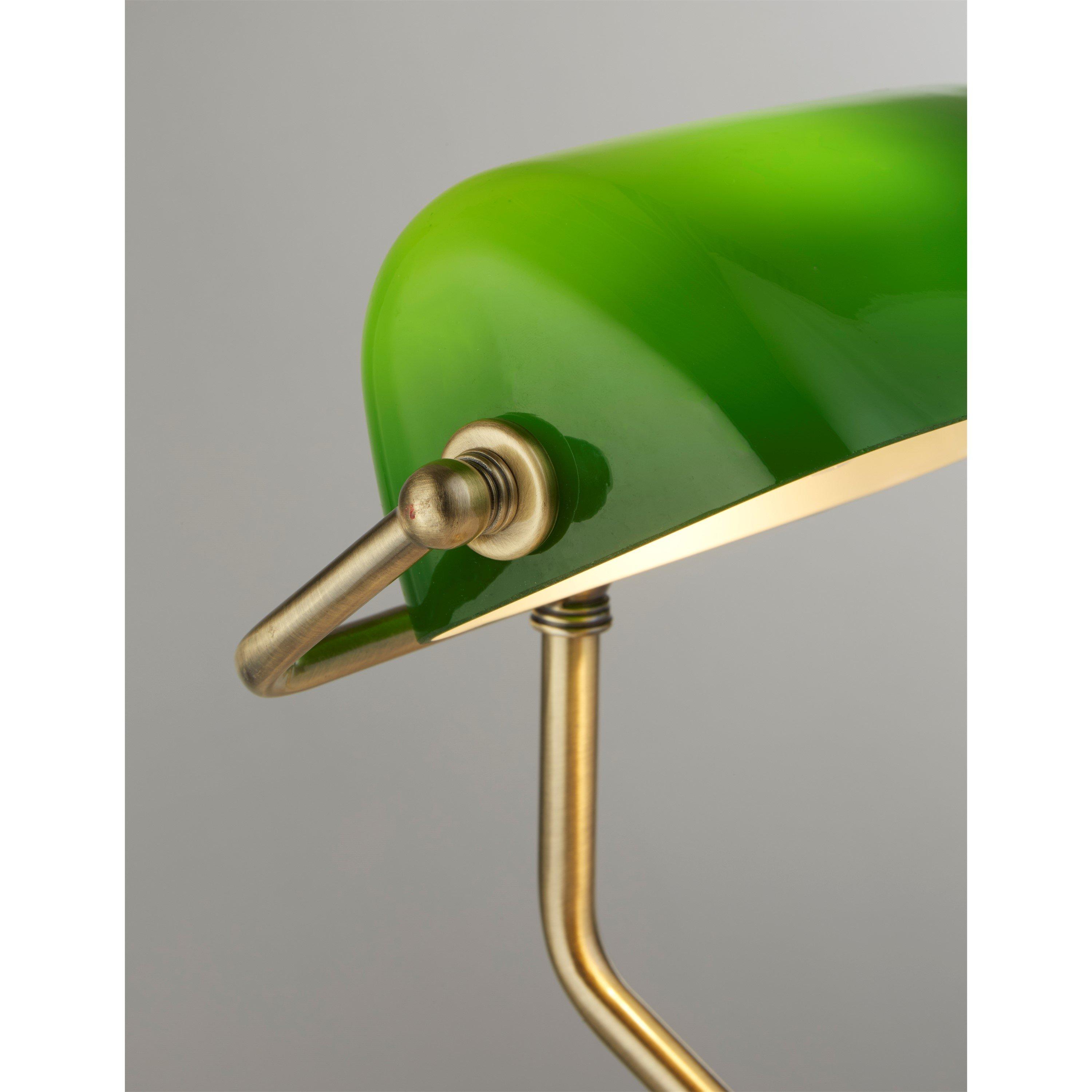 Antique - Lighting Collection - Bankers Table Lamp - 4