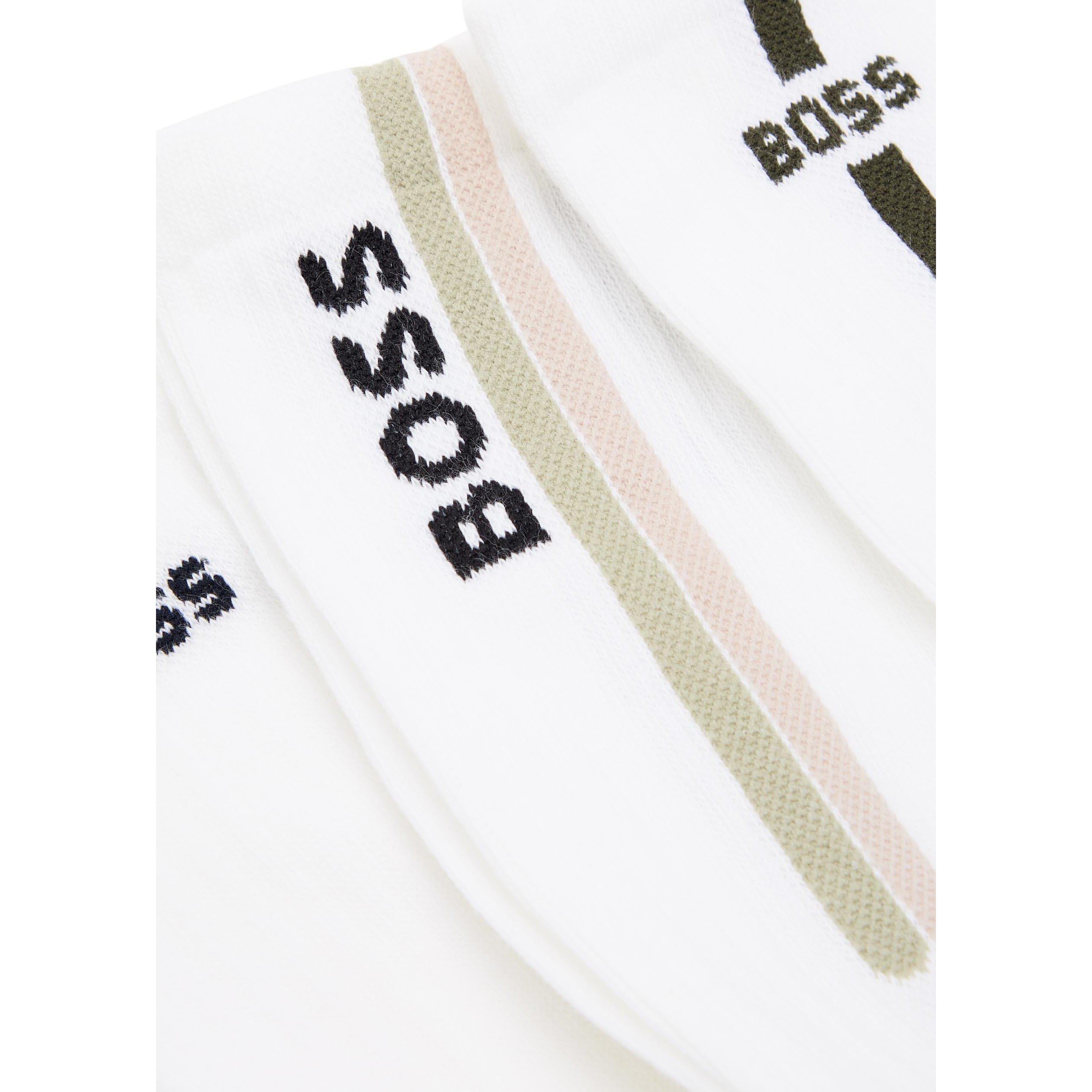 WHITE - Hugo - HUGO BOSS 3P QS Rib Line CC - 2