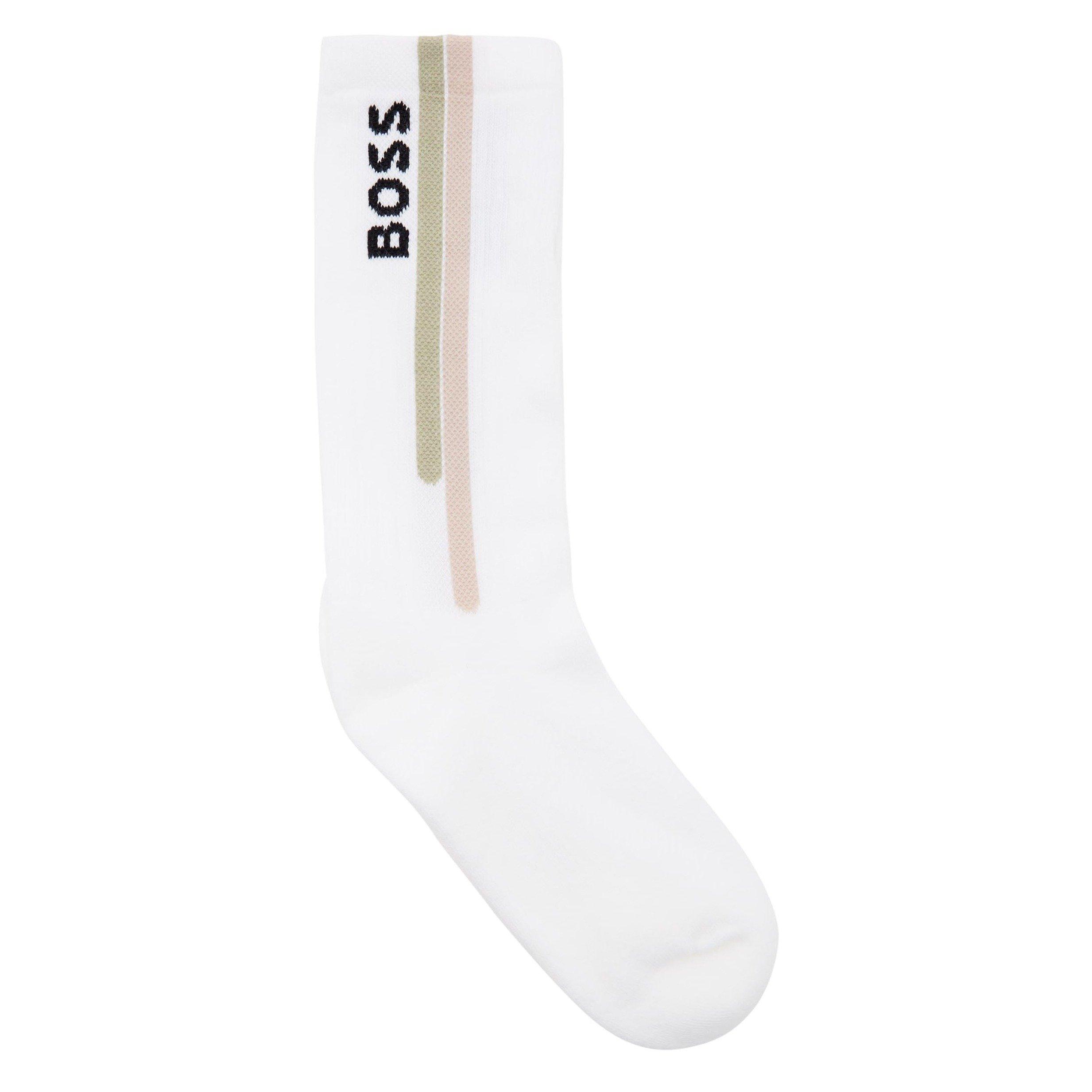 WHITE - Hugo - HUGO BOSS 3P QS Rib Line CC - 3