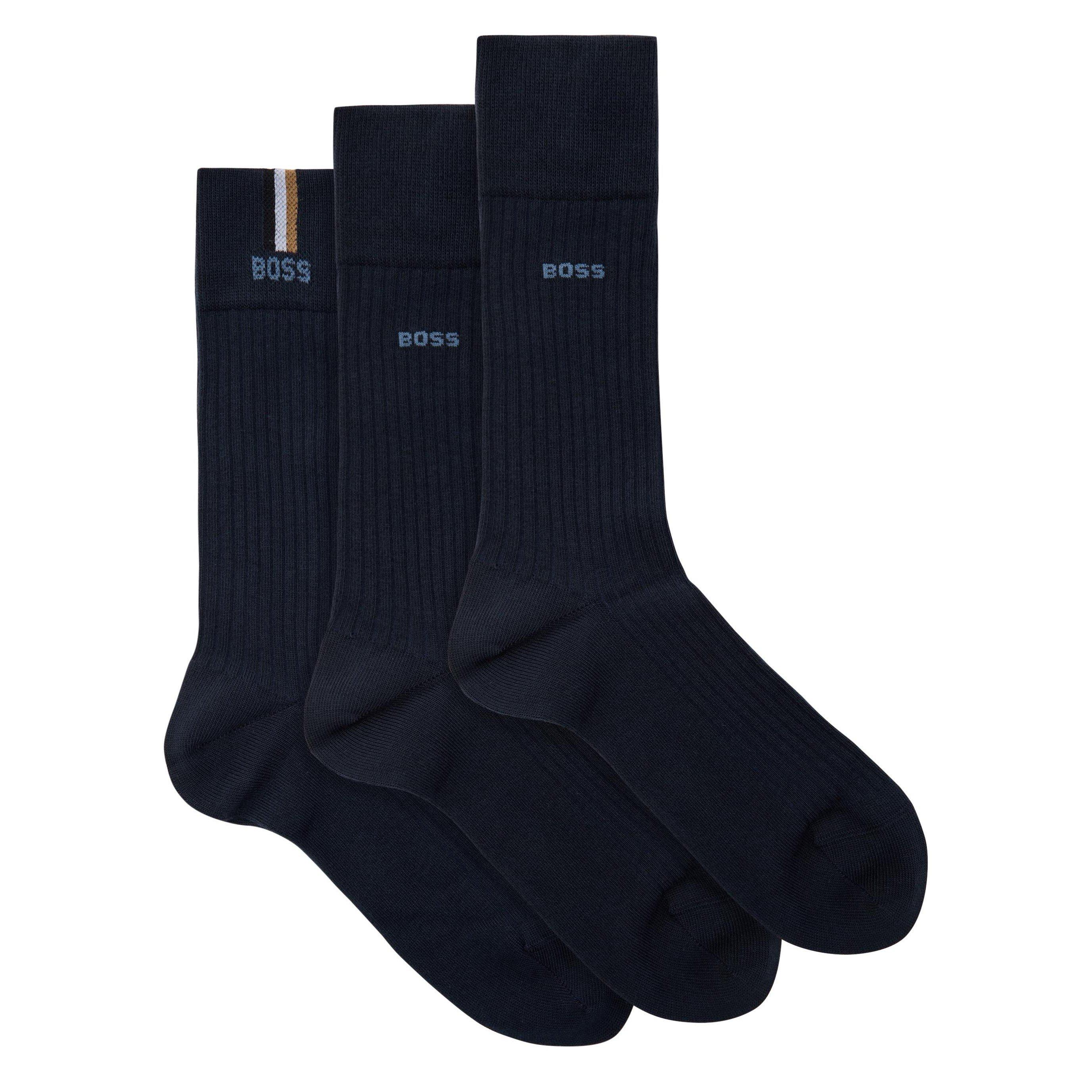 NAVY - Hugo - HUGO BOSS 3P RS Rib Iconi