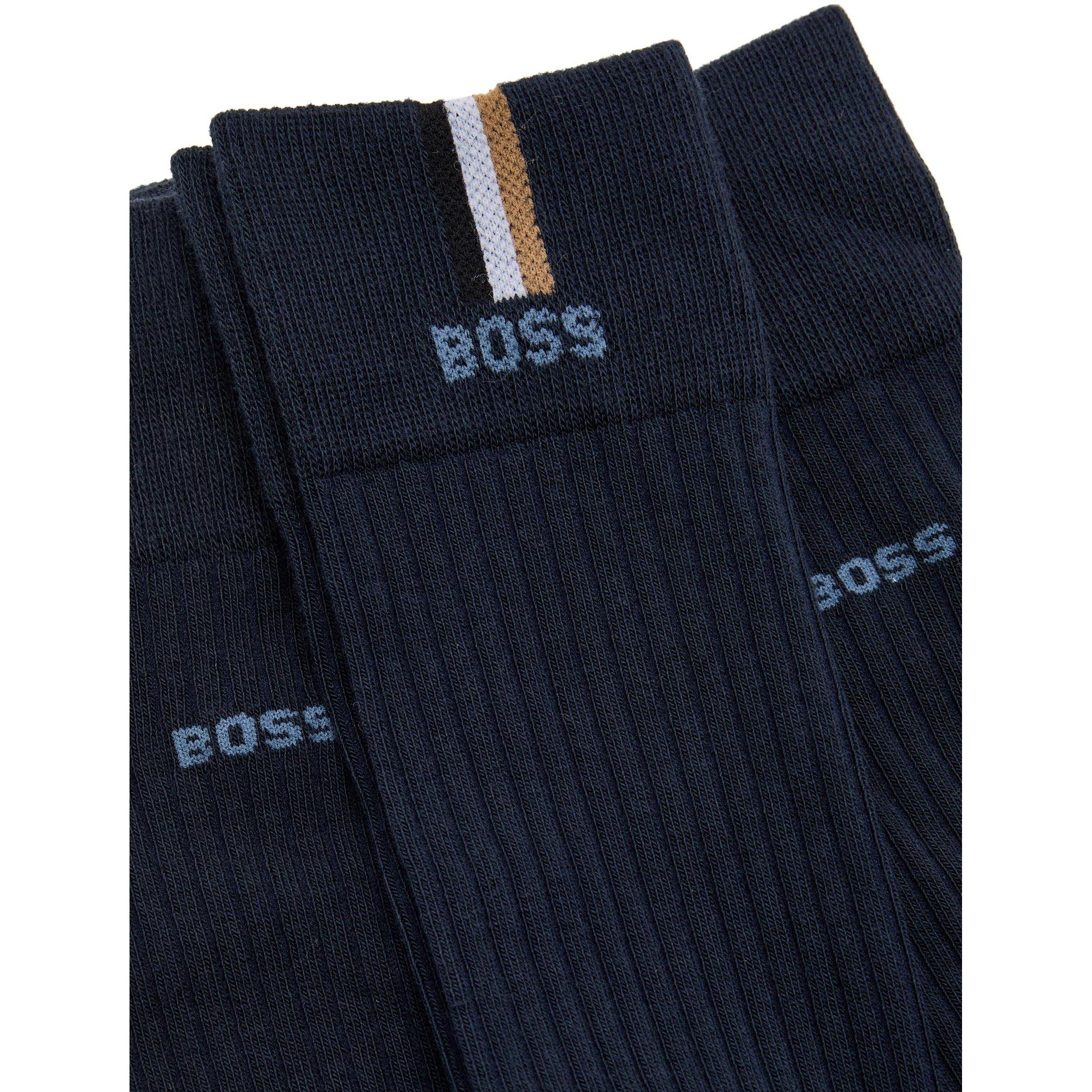 NAVY - Hugo - HUGO BOSS 3P RS Rib Iconic CC - 2