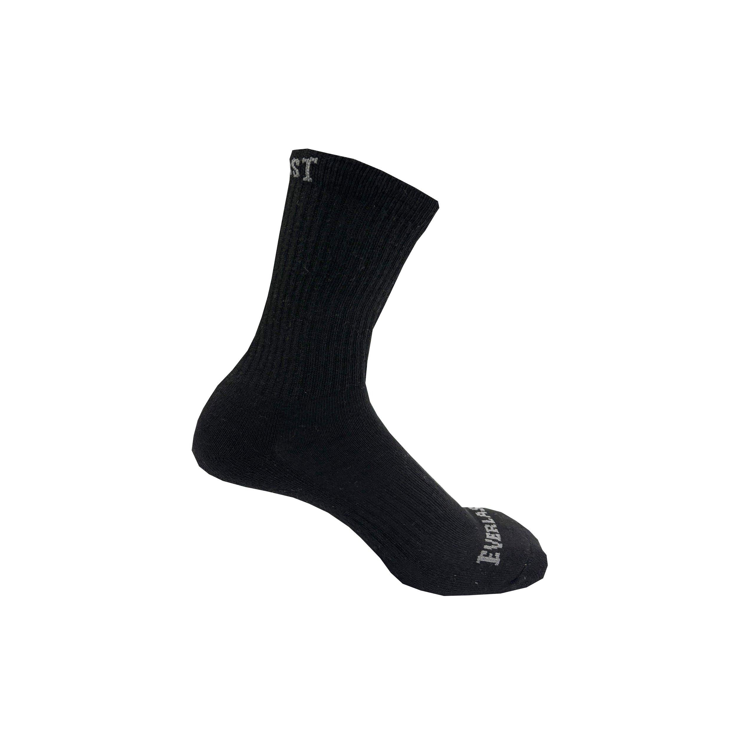 Noir/Gris - Everlast - Crew 6pk Socks Womens - 3
