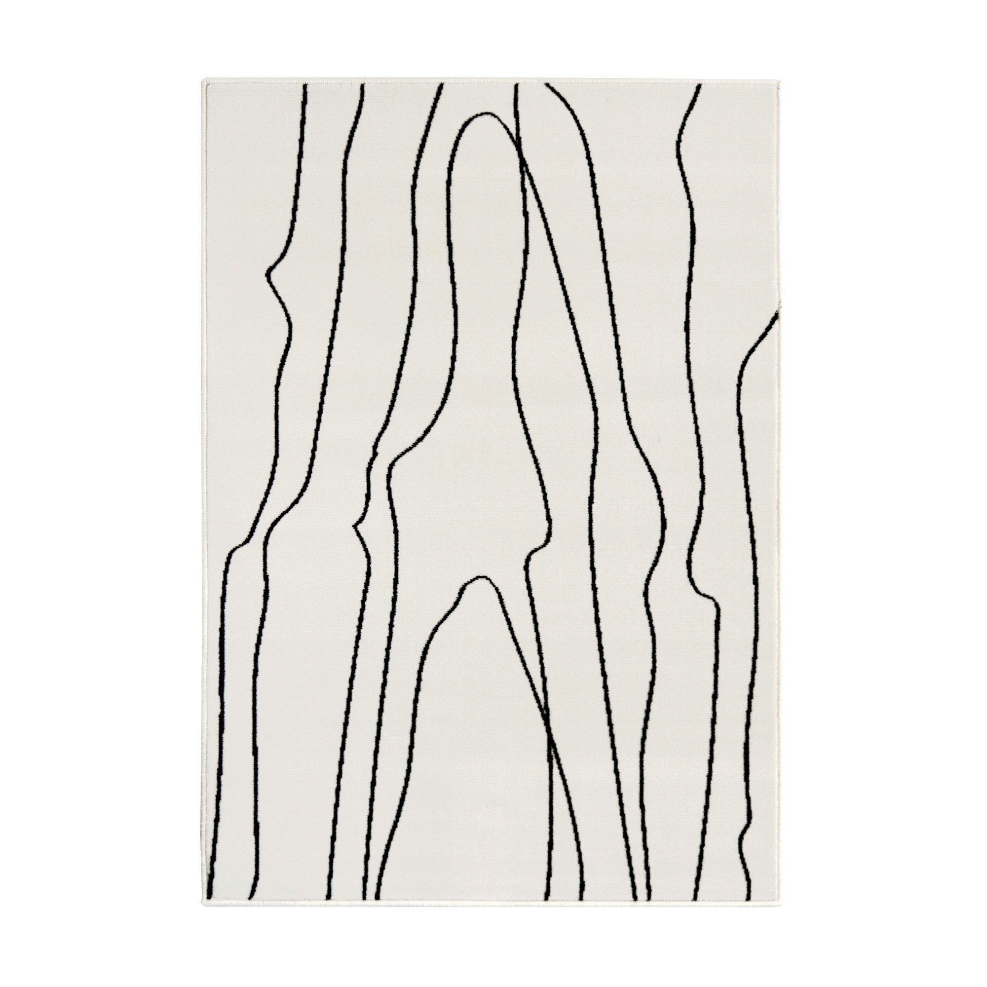 White - Homemaker - Maestro Linear Rug Monochrome - 2