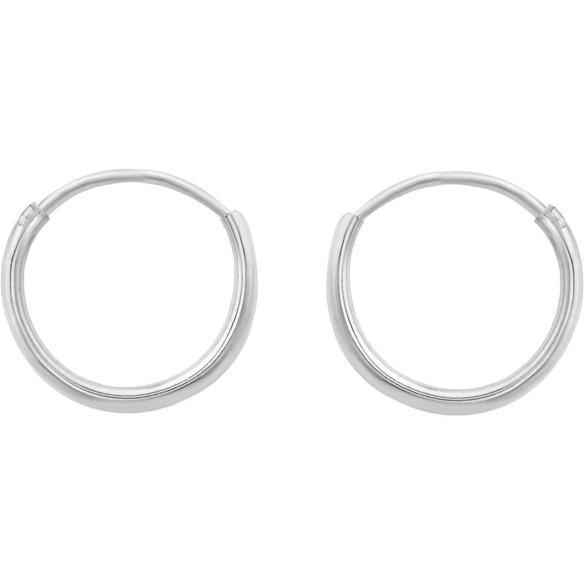 Silver - Be You - Silver Endless Hoops - 1