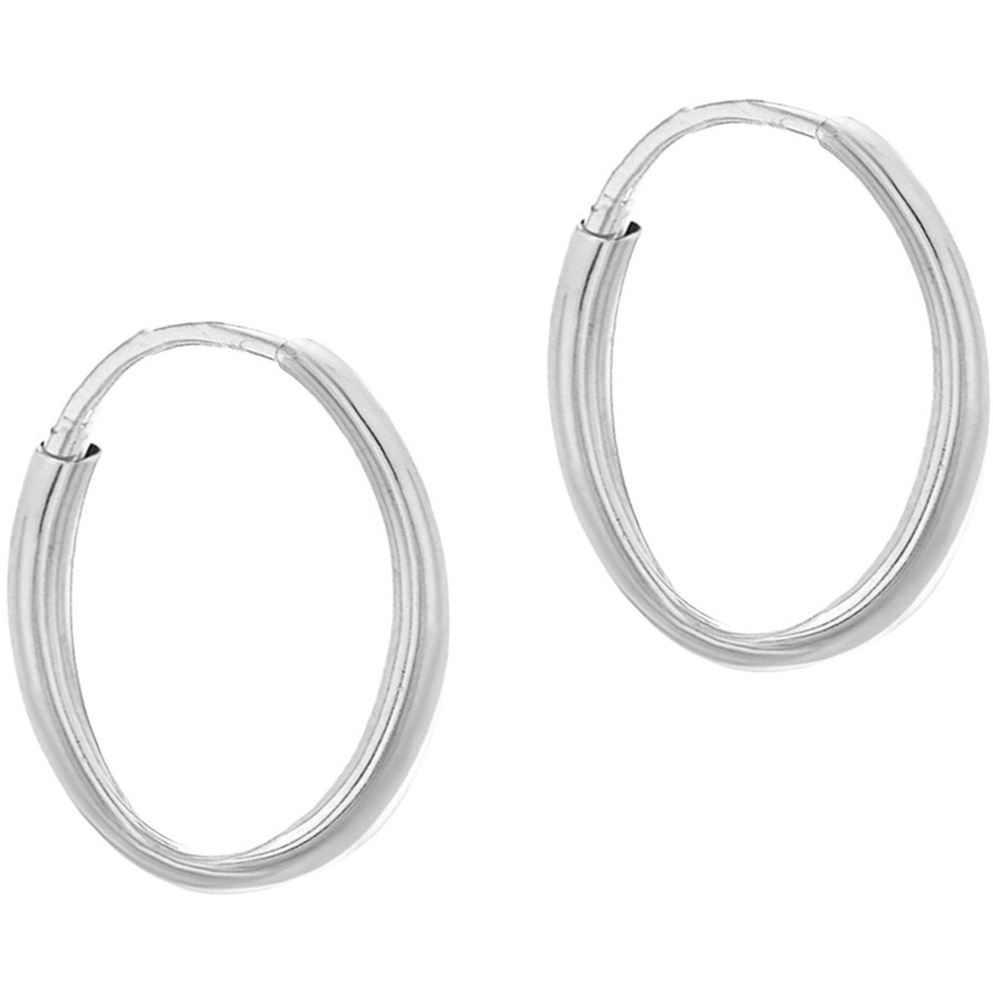 Silver - Be You - Silver Endless Hoops - 2