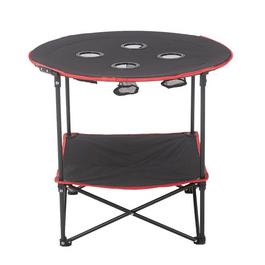 Breeins Camping Protable Camp Table with Cupholders