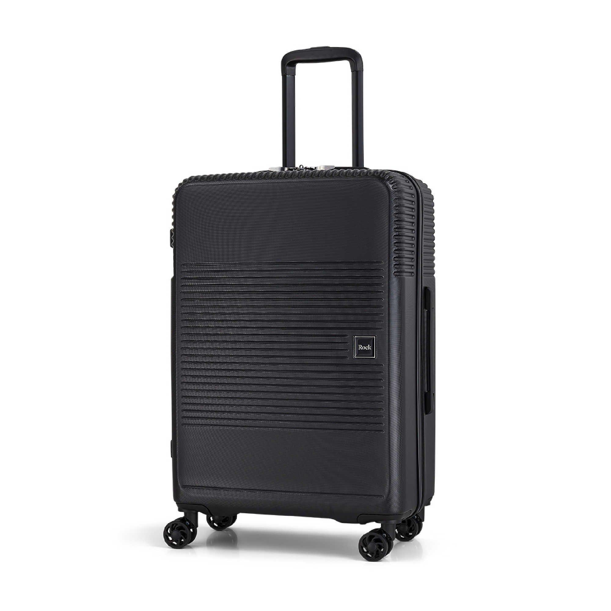 Black - Rock - Lincoln Suitcases Black - 2