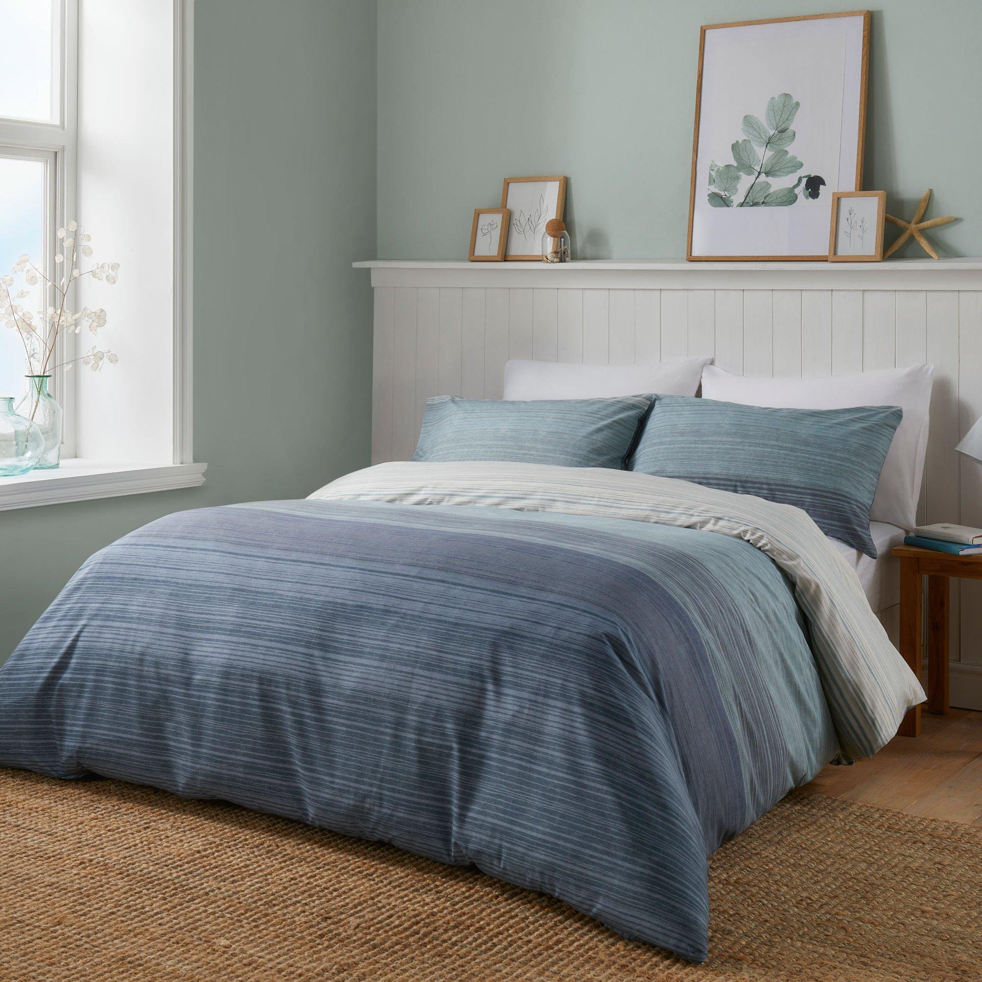 Fusion  Fairhaven Duvet Cover Set - Blue - Single