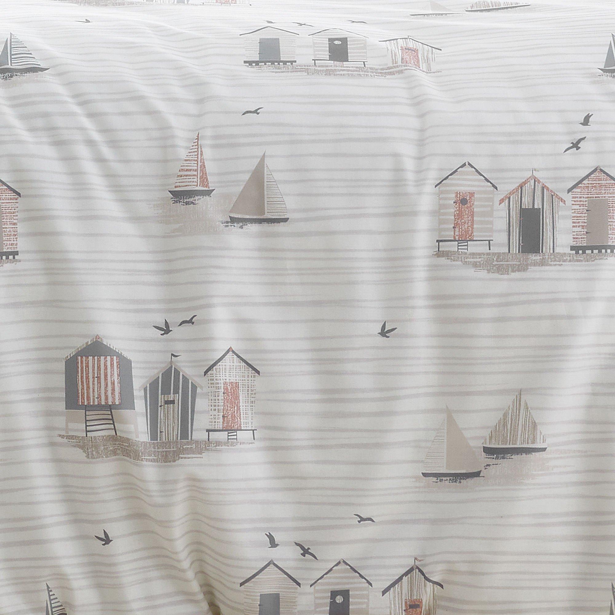Natual - Fusion - Beach Huts Reversible Duvet Cover Set - 3