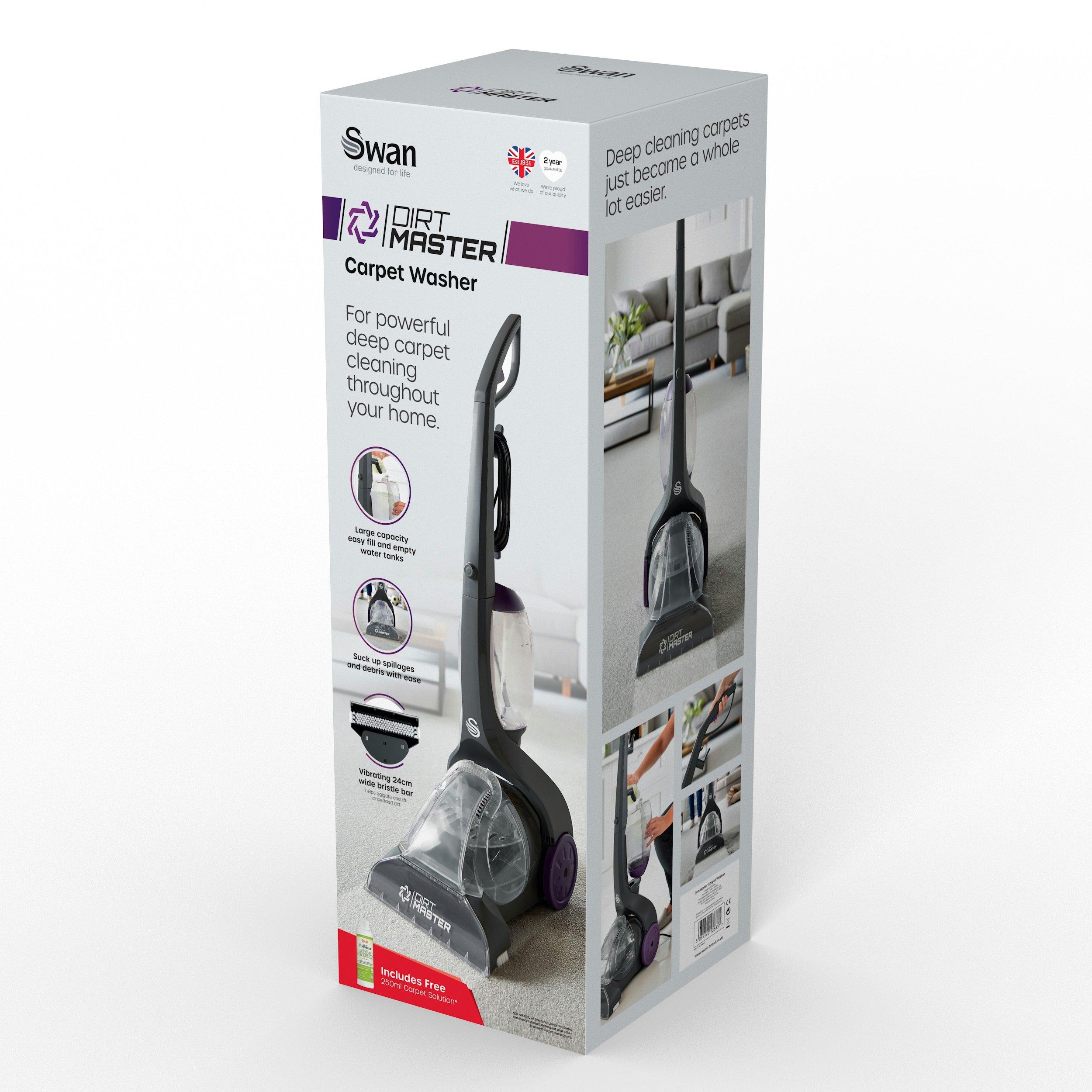 Black - Swan - Swan Dirtmaster Carpet Cleaner - 9