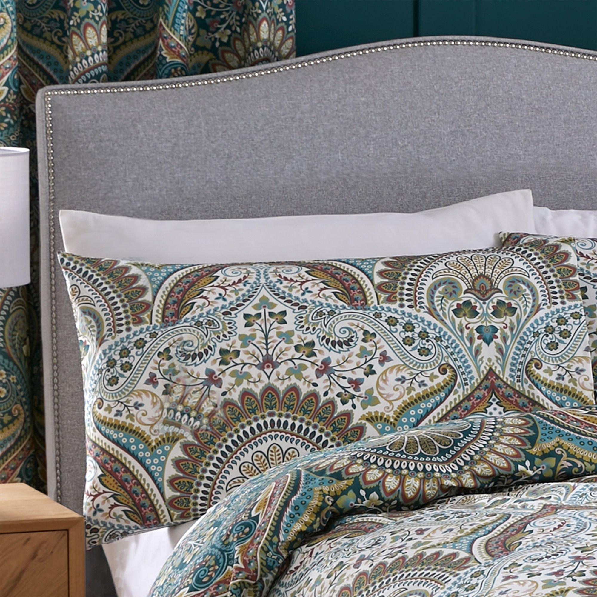 Teal - Dreams and Drapes - Palais Easy Care Duvet Cover Set - 6