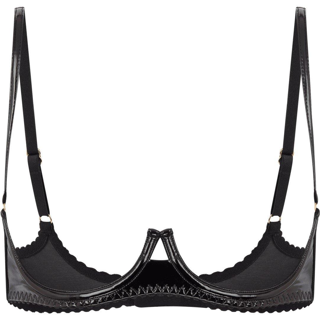 Black - Agent Provocateur - OZELLA Open Bra - 6