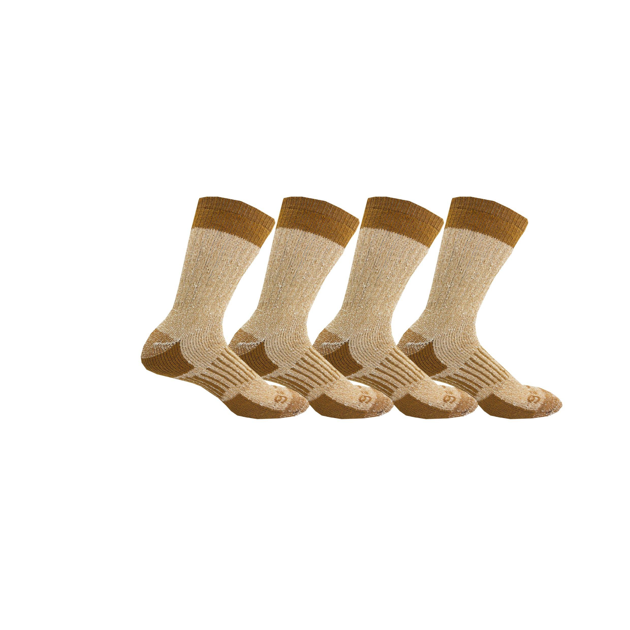 Yellow - Gelert - 4Pk Crw Socks Mens - 1