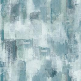 Arthouse Painterly Pattern Blue Wallpaper
