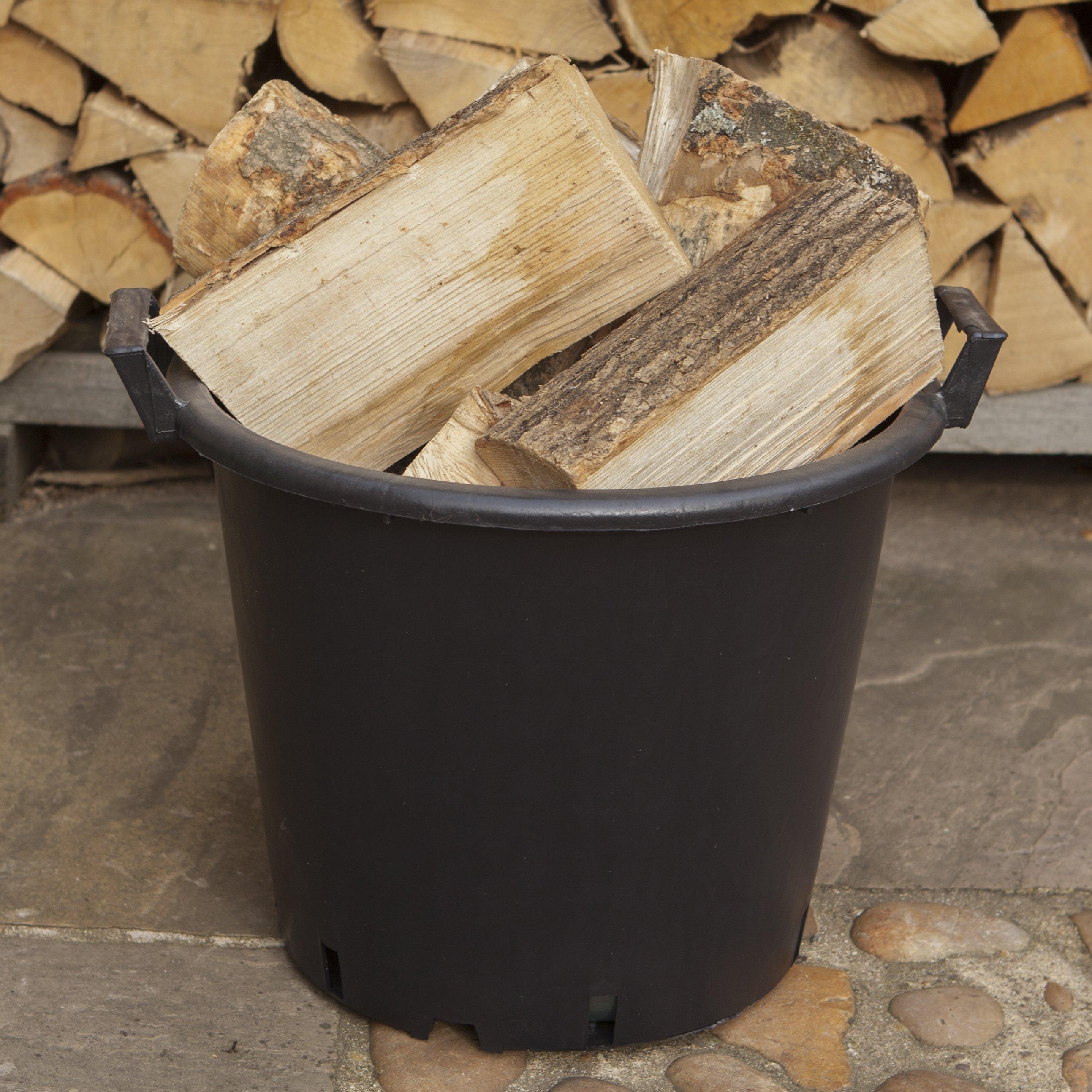 Black - YouGarden - Heavy Duty 30L pot x 3 - 2