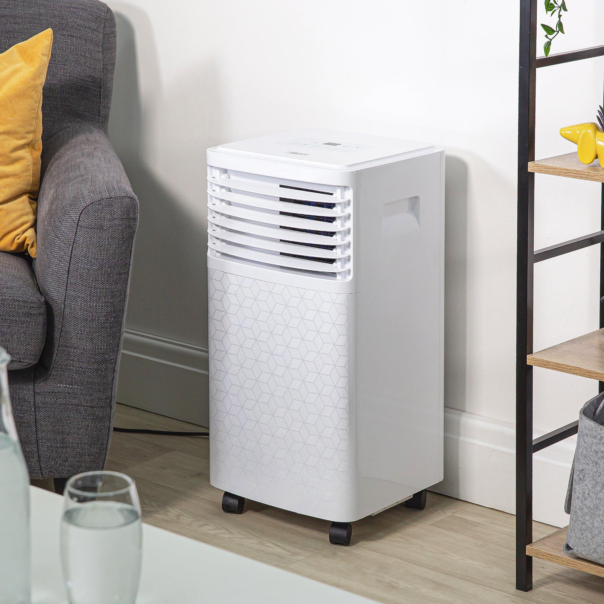 White - Zanussi - ZPAC7001 Portable Air Conditioner - 8