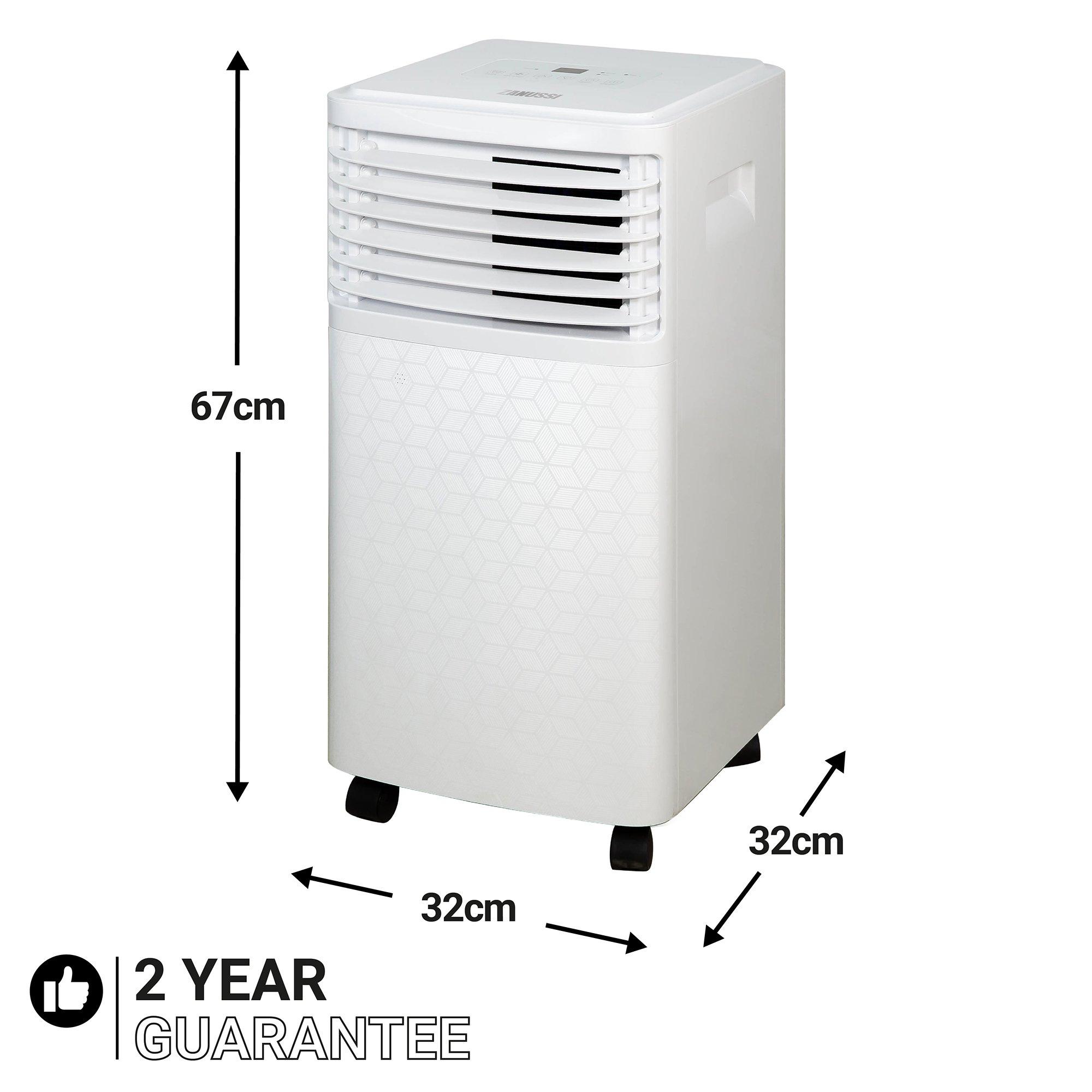 White - Zanussi - ZPAC7001 Portable Air Conditioner - 10