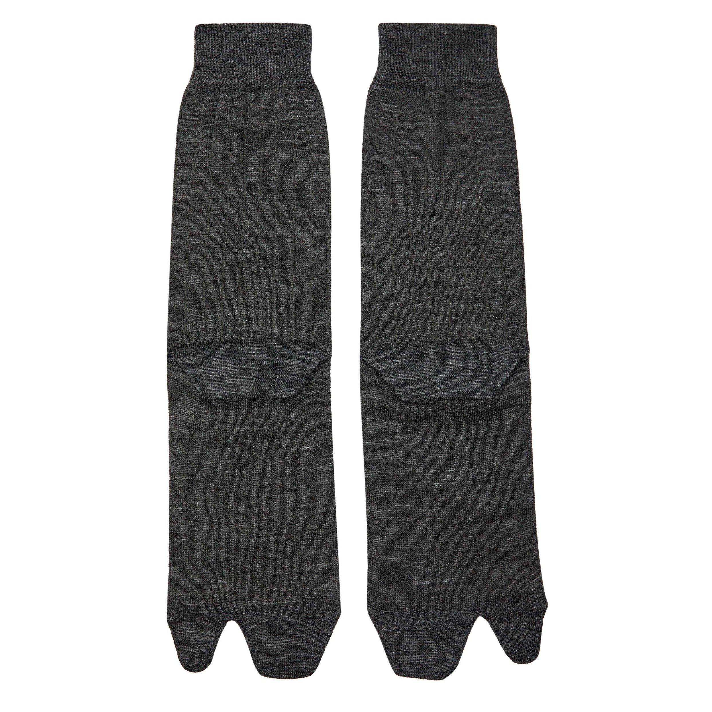 DARK GREY - Maison Margiela - TABI SOCKS WOOL
