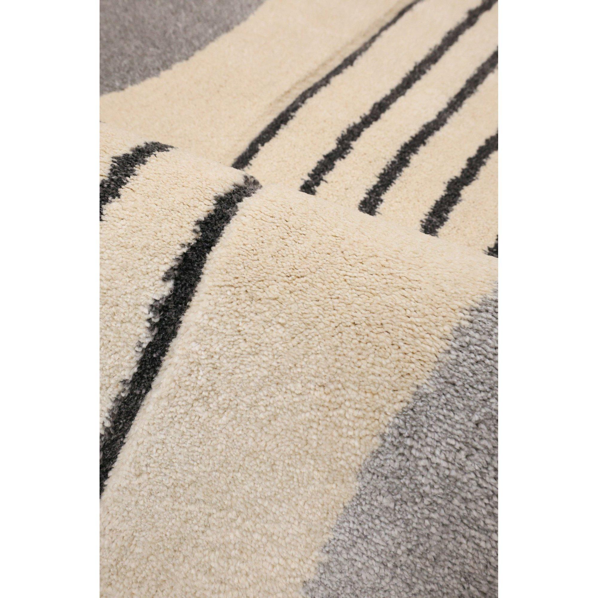 Grey - Homemaker - Portia Modern Arc Rug Grey - 3