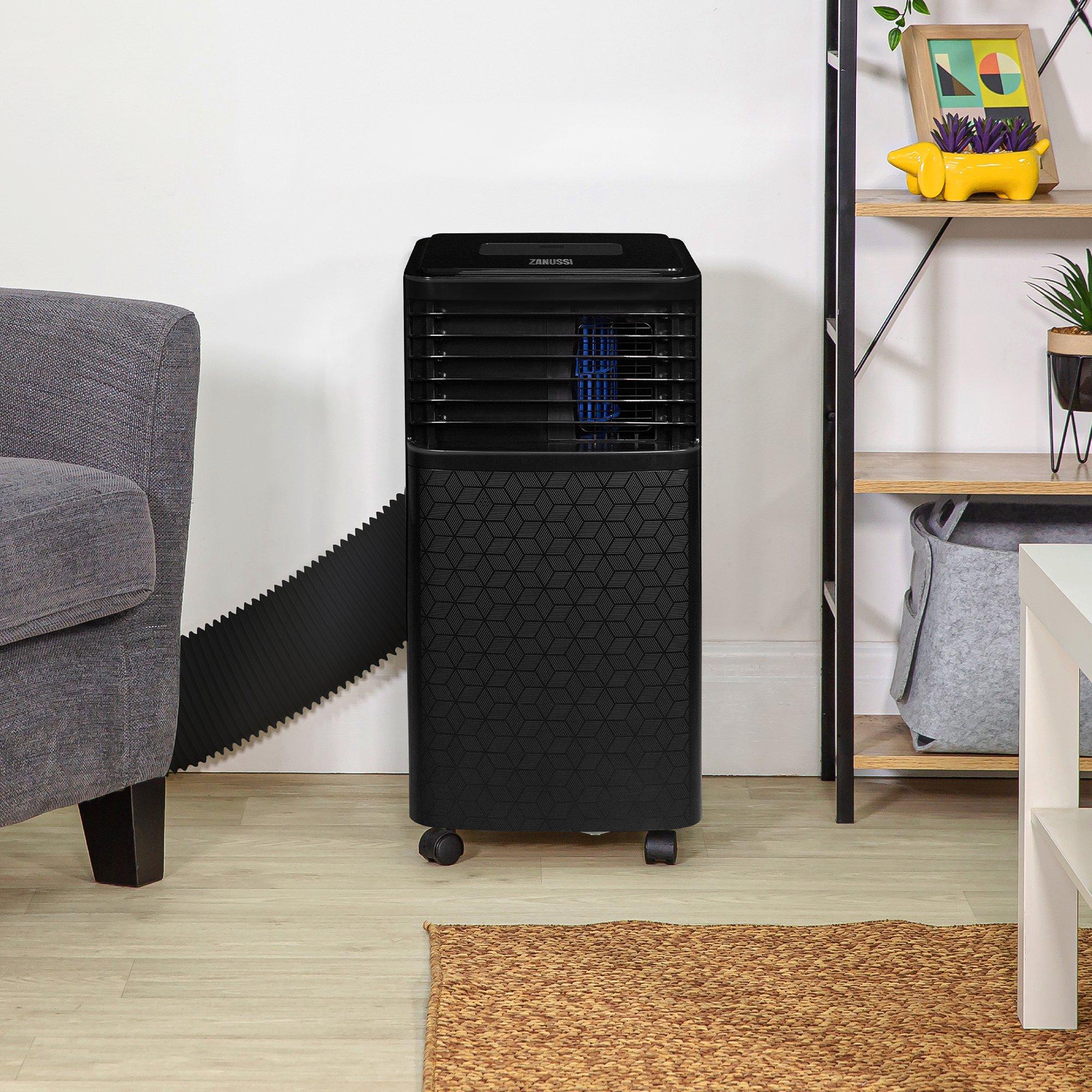 Black - Zanussi - Zanussi ZPAC7001B Portable Air Conditioner - 8