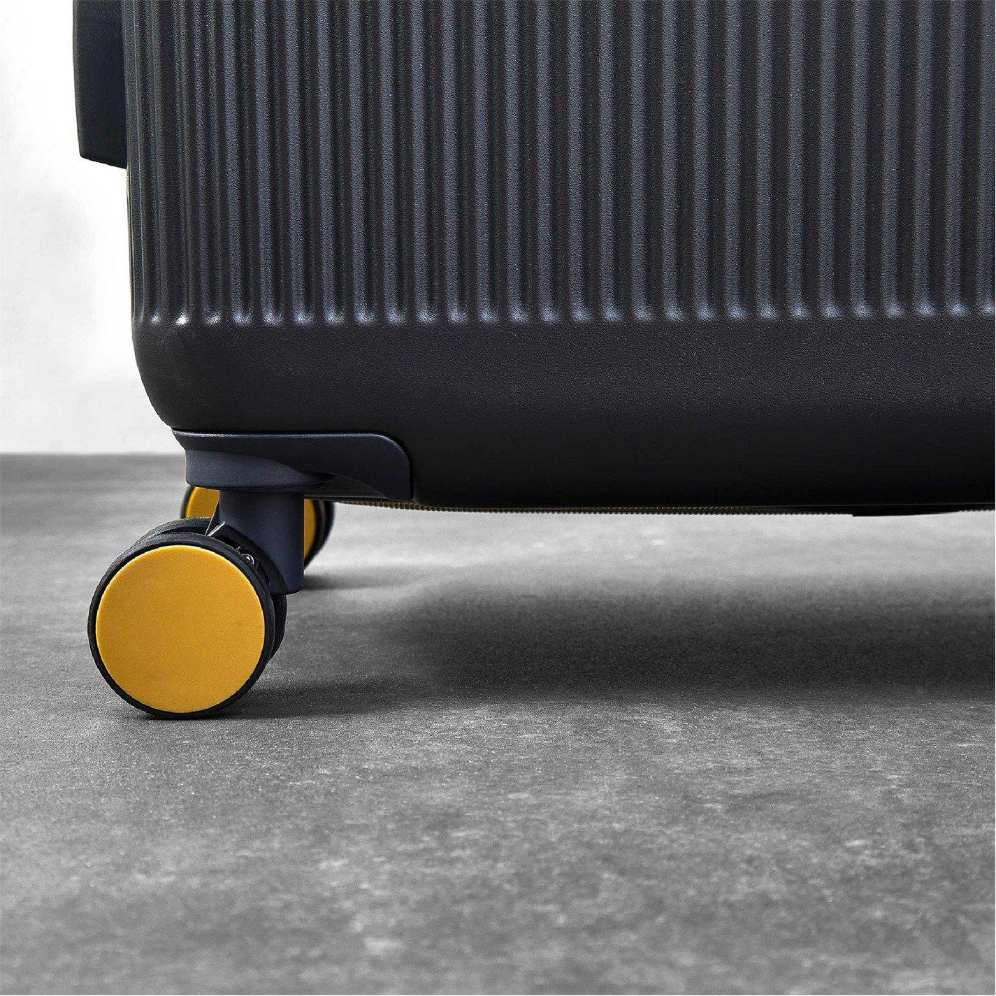 Charcoal With G - Rock - Rock Aria Suitcase Charcoal with Gold - 3