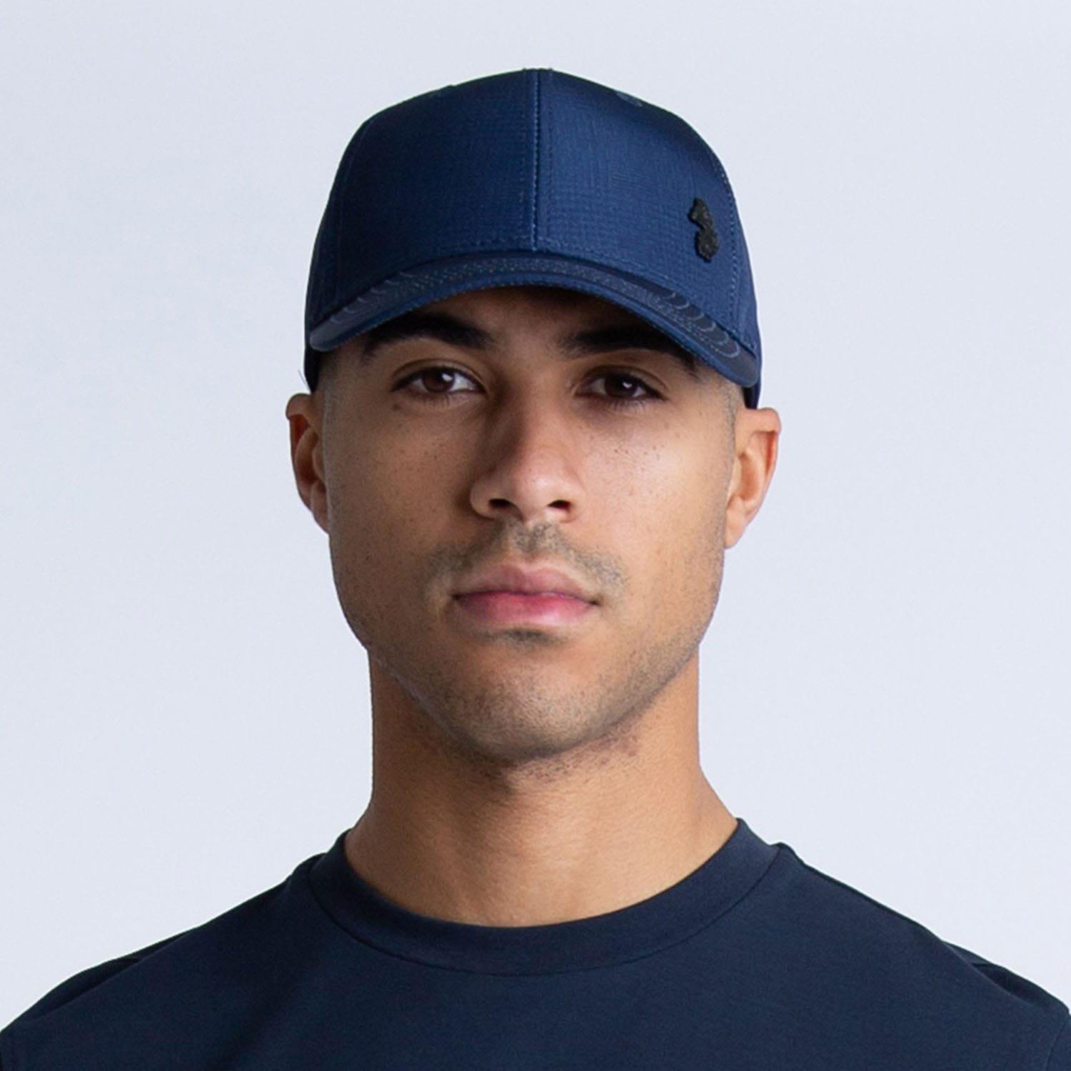 Navy - Luke 1977 - Check Up Printed Cap - 1