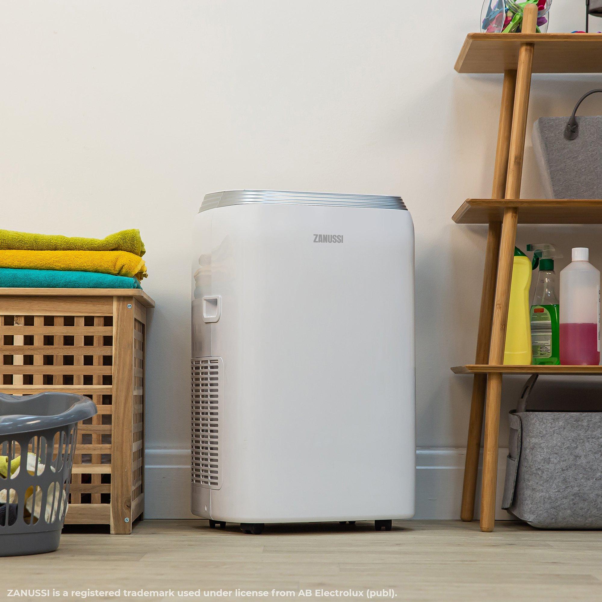 White - Zanussi - ZANUSSI ZPAC9002 2in1 Portable Air Conditioner - 10