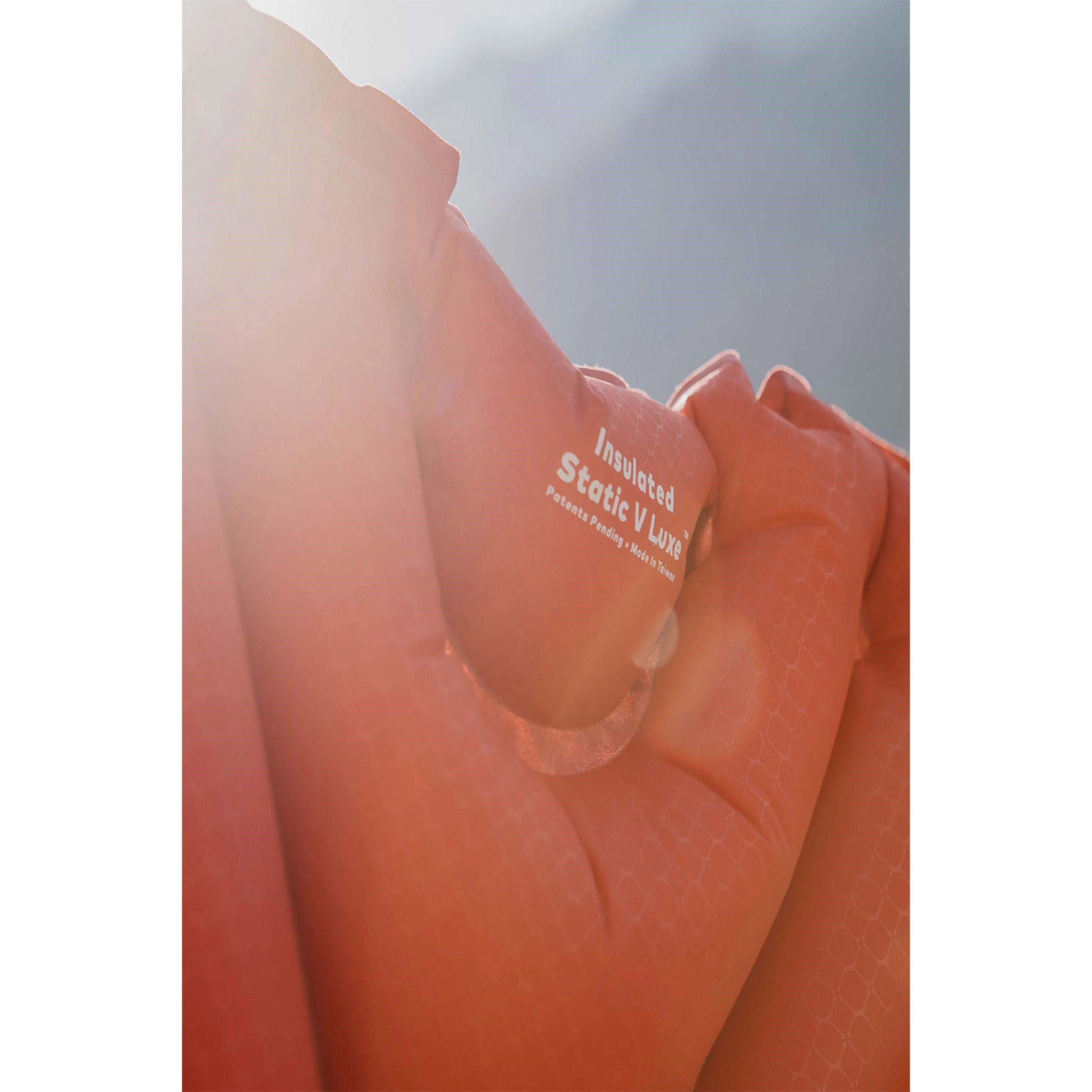 Red - Klymit - Insulated Static V Luxe Sleeping Pad - 7