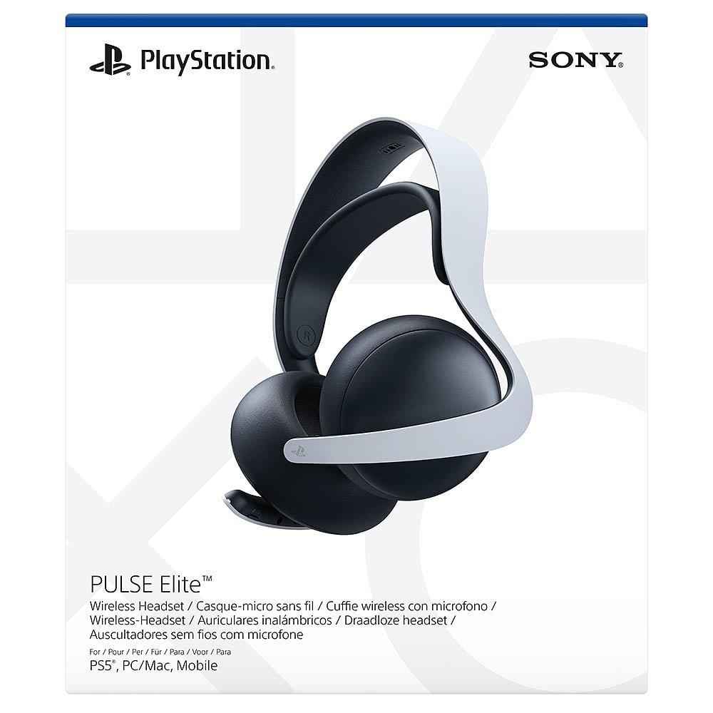 White - PlayStation - Pulse Elite Headset - 1