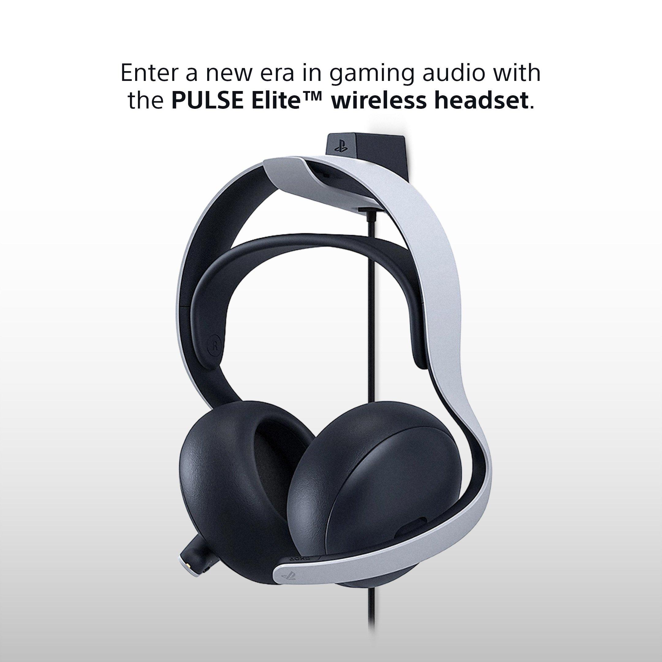 White - PlayStation - Pulse Elite Headset - 2