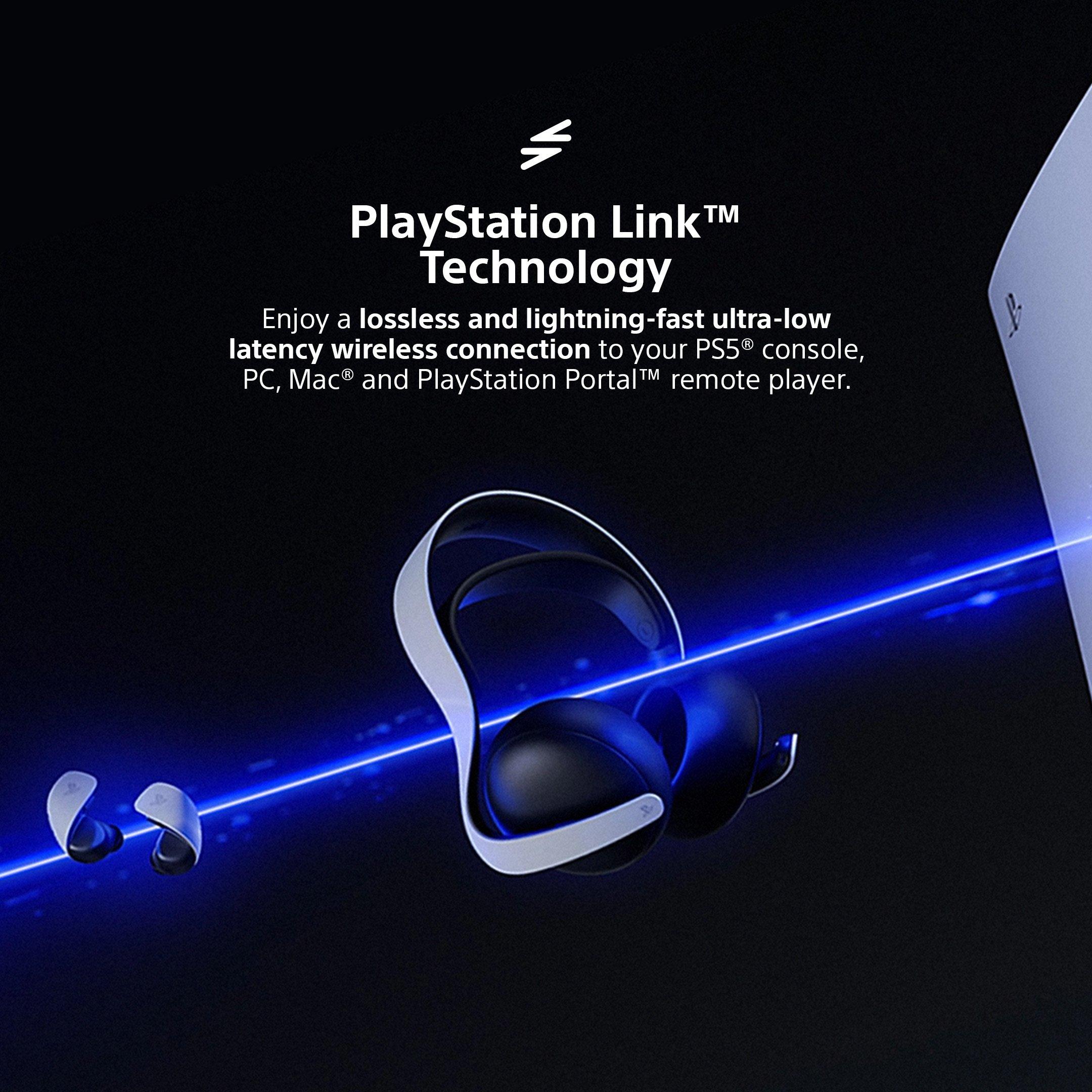 White - PlayStation - Pulse Elite Headset - 5