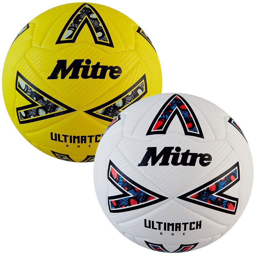 Mitre  Ultimatch One Football - White - Size 5