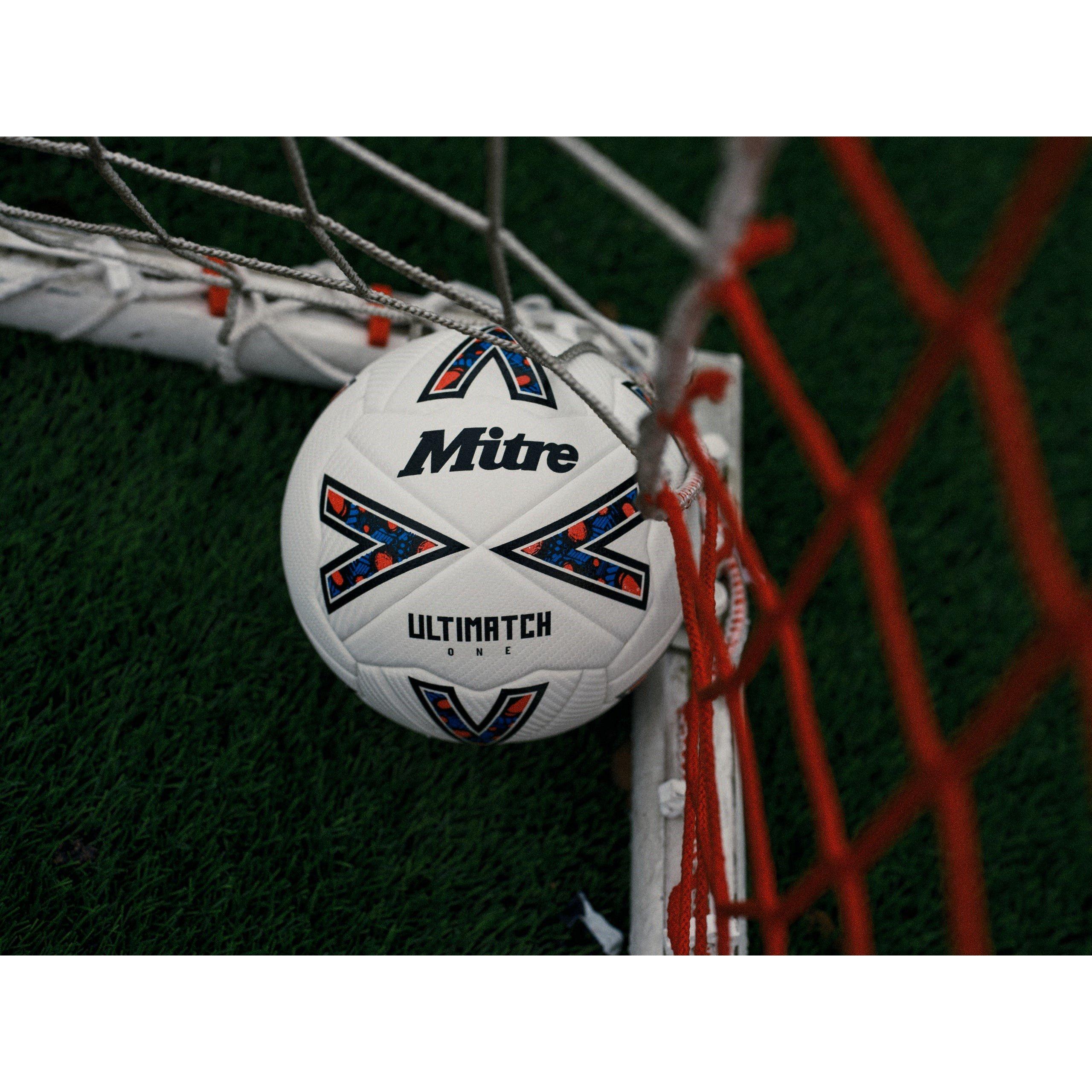 White - Mitre - Mitre Ultimatch One Football - 12