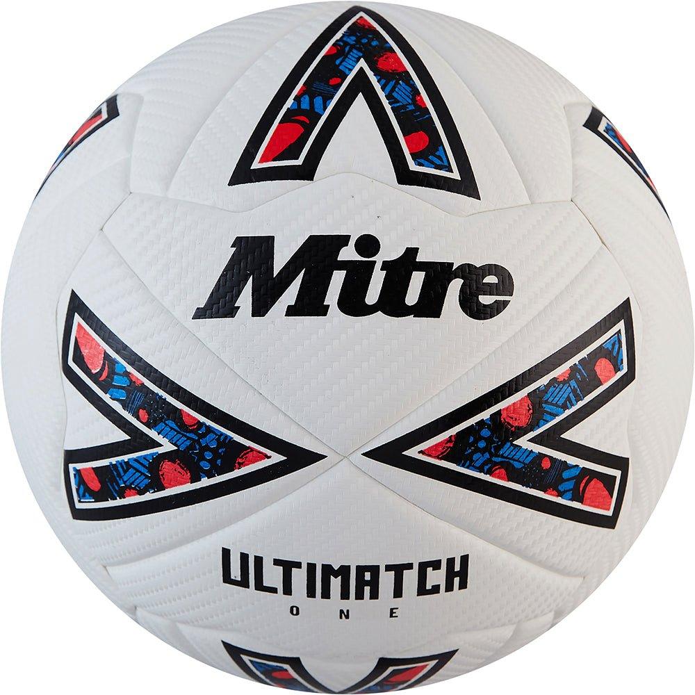 White - Mitre - Mitre Ultimatch One Football - 3