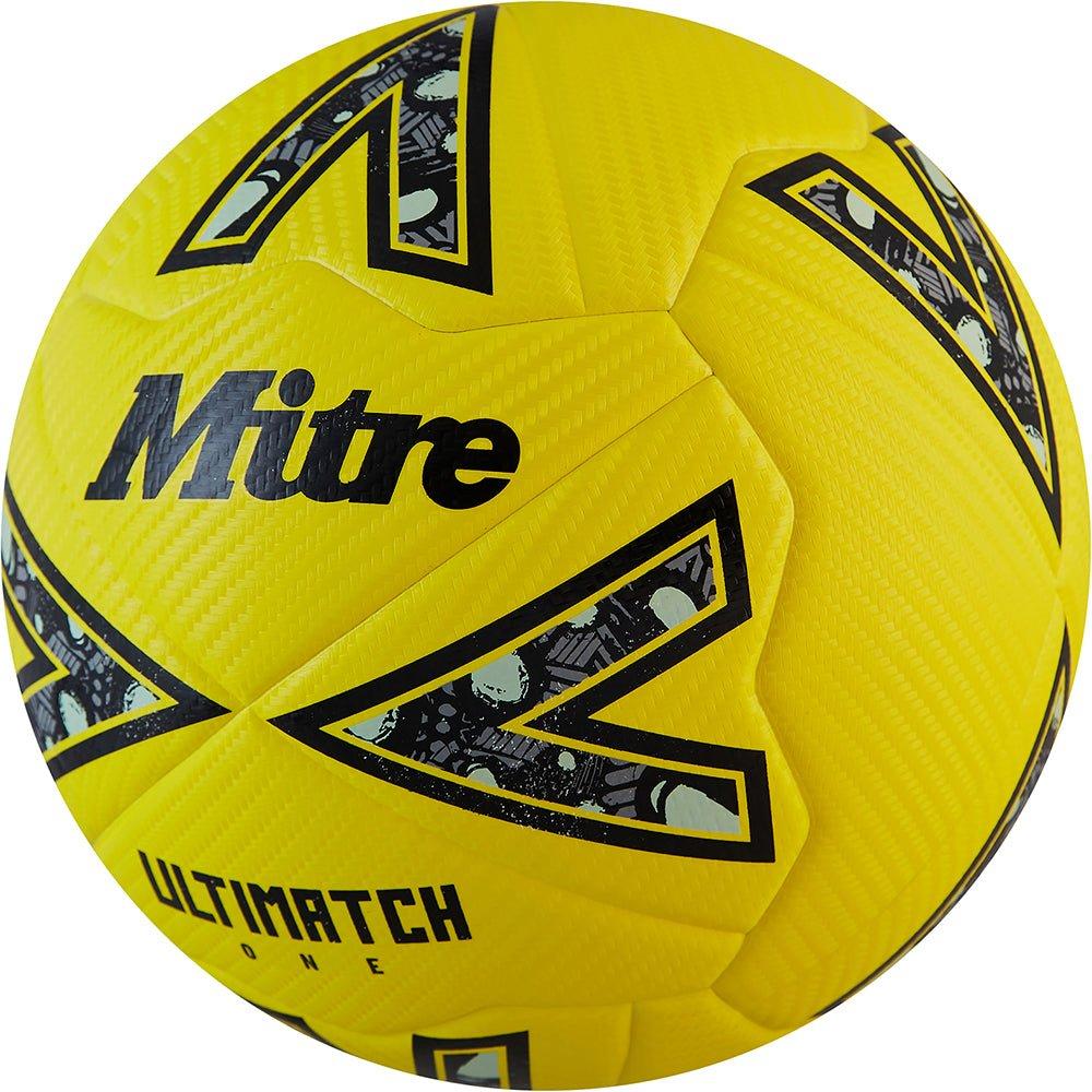 White - Mitre - Mitre Ultimatch One Football - 9