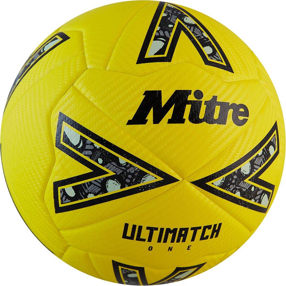 Yellow - Mitre - Mitre Ultimatch One Football - 8