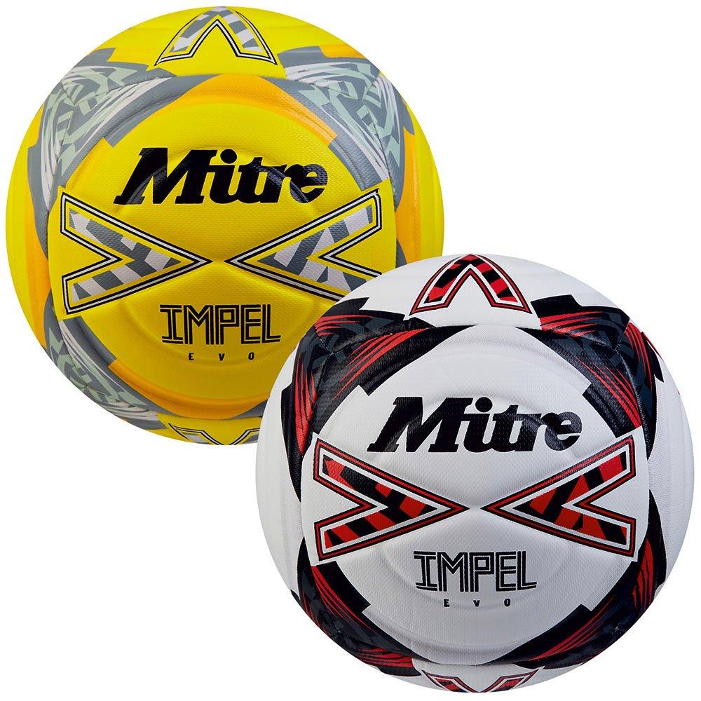 Yellow - Mitre - Mitre Impel Evo Football - 2