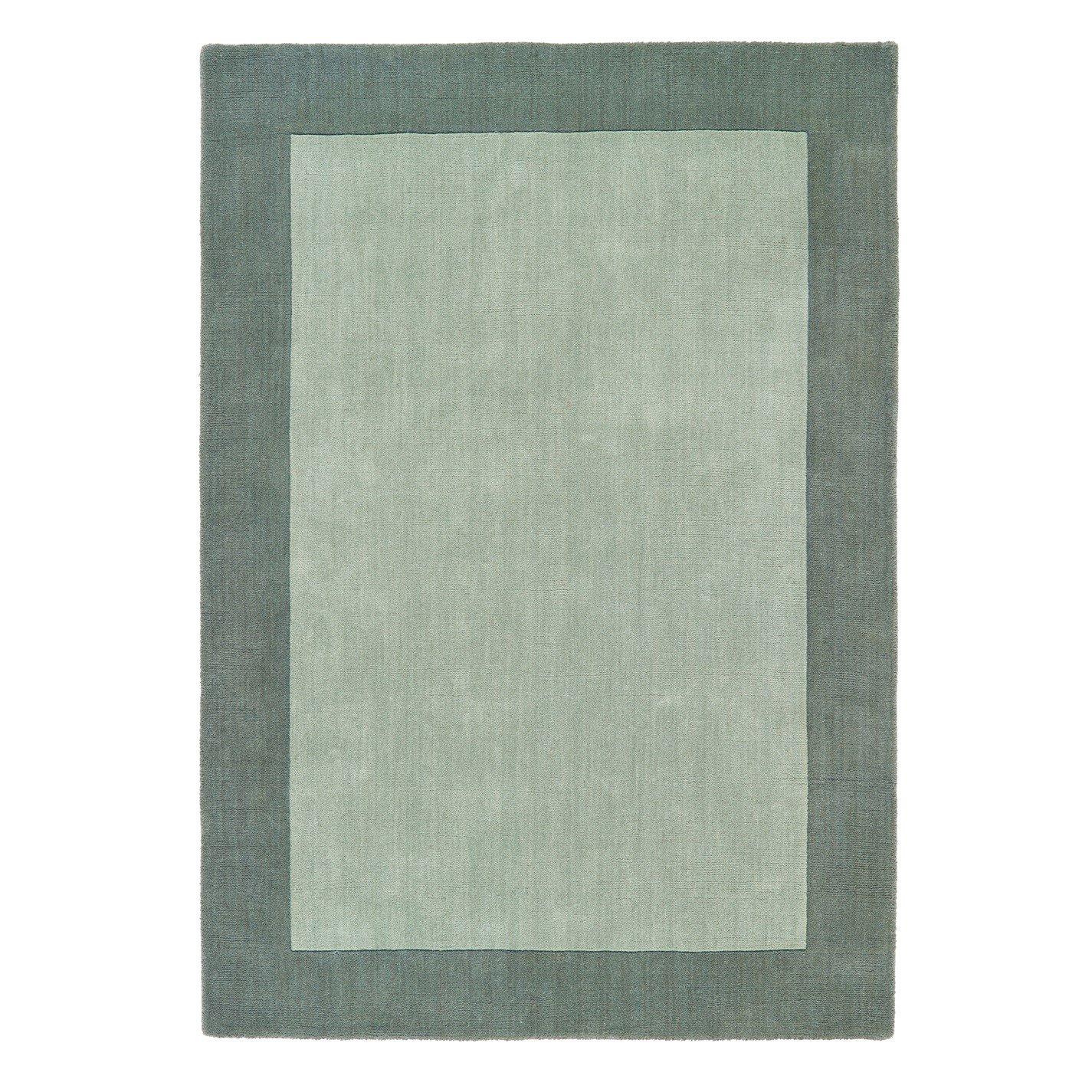 Sage Green - Origins - Borders Rug - 2
