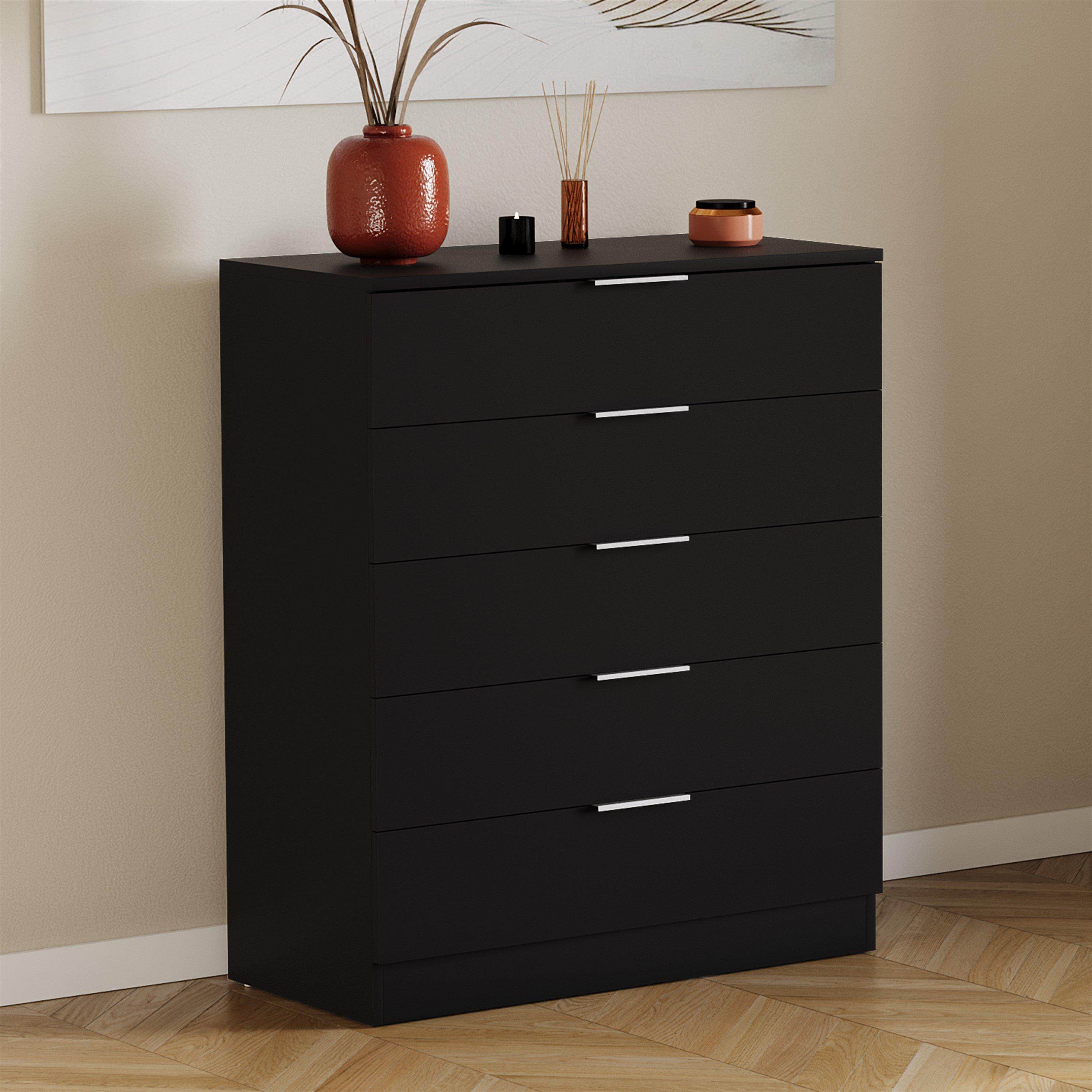 Trega 5 Drawer Chest of Drawers