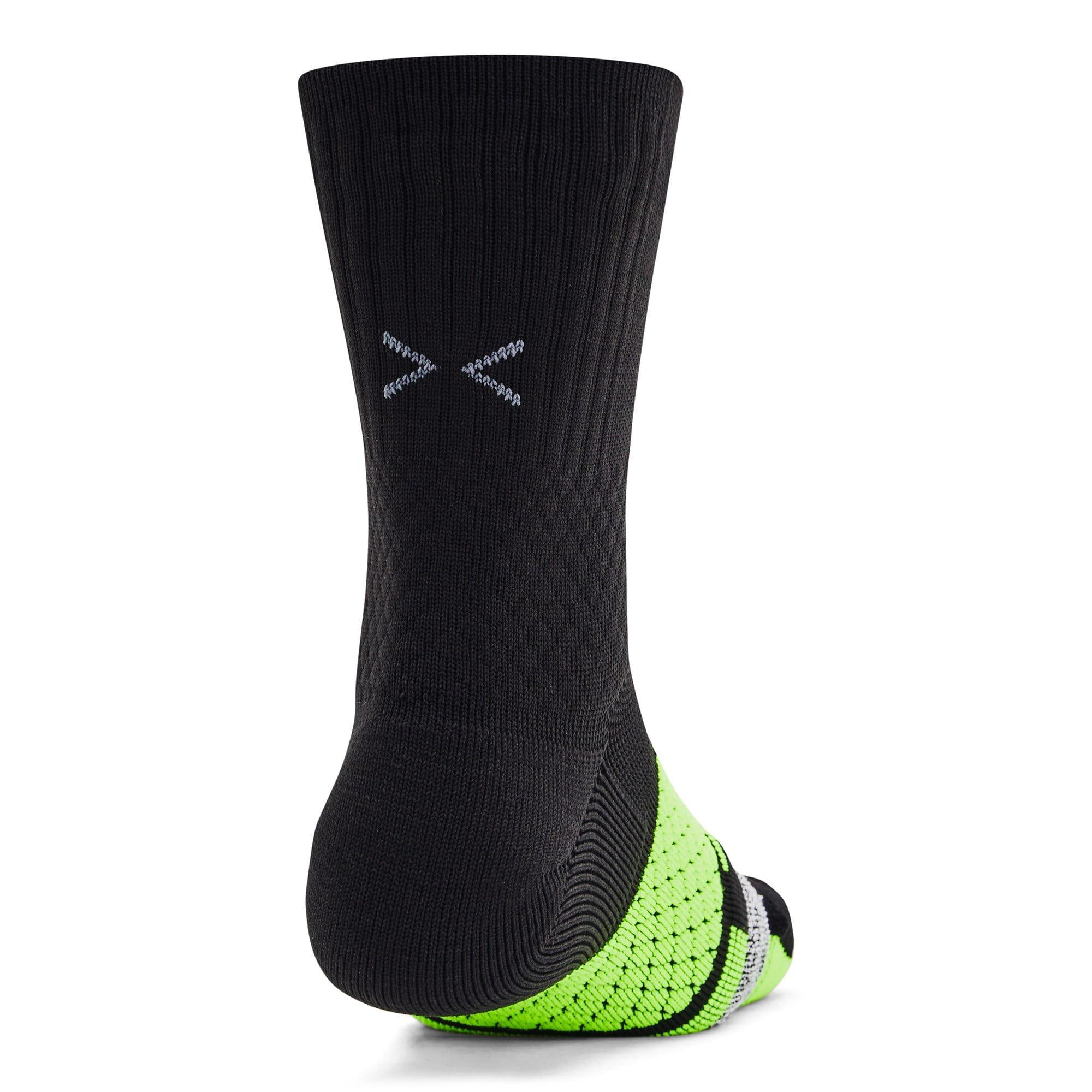 Black - Under Armour - Curry Armour Dry Playmaker Mid Crew Socks - 3
