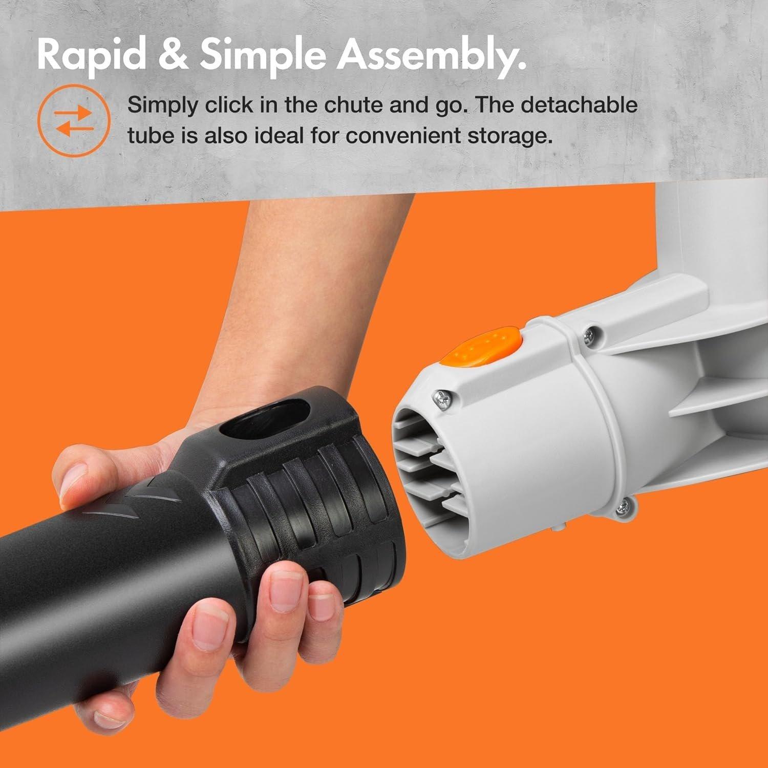 Grey - VonHaus - VonHaus Corded Leaf Blower - 4